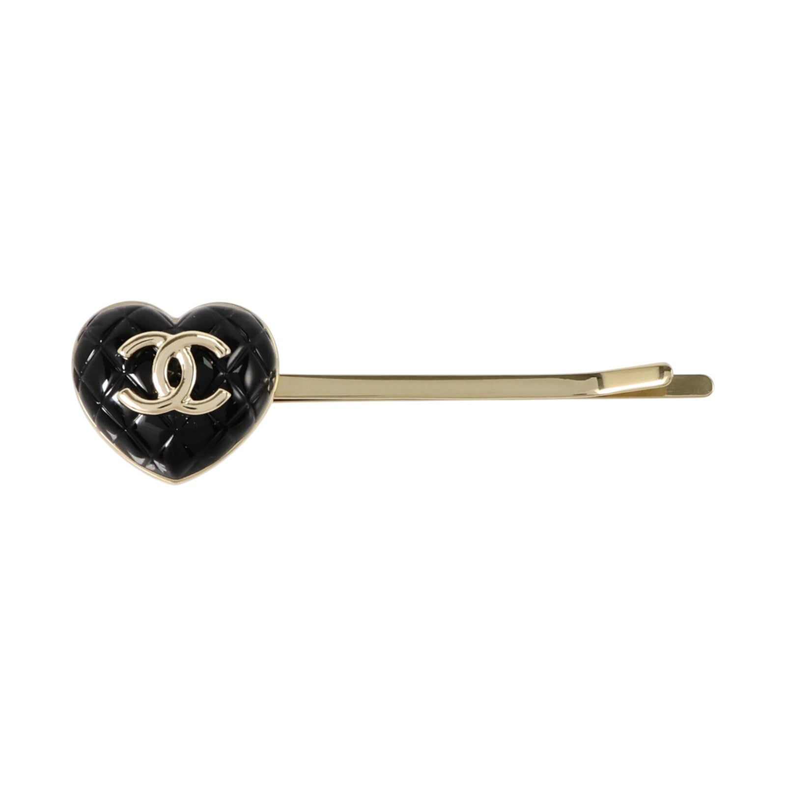 CHANEL PVC/金屬Hair Clip髮夾