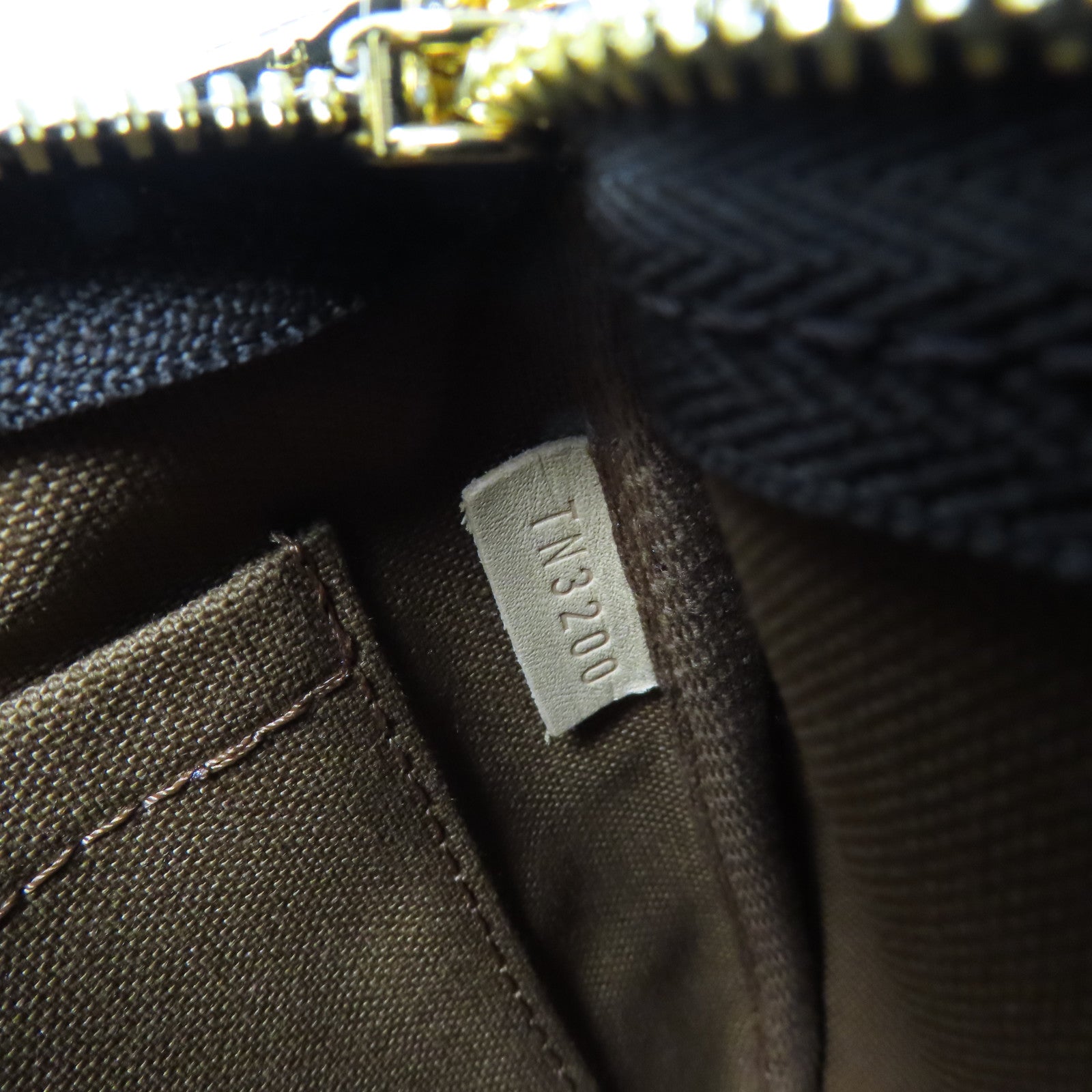 LOUIS VUITTON Monogram Multi Pochette Accessoires金扣手挽肩背兩用袋棕色