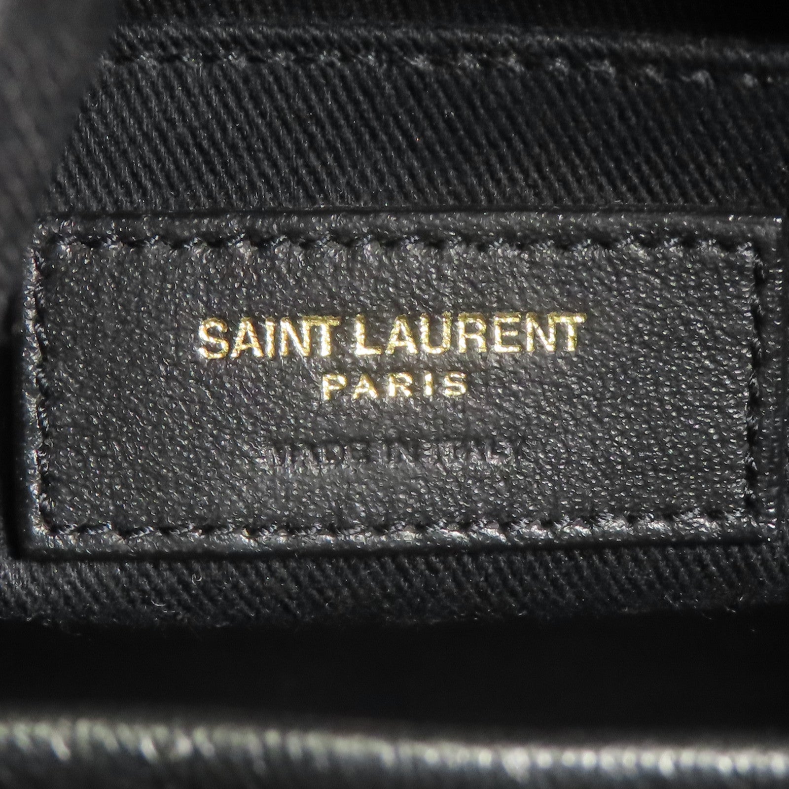 YVES SAINT LAURENT 牛皮皮革Shoulder Bag金扣手挽肩背兩用袋
