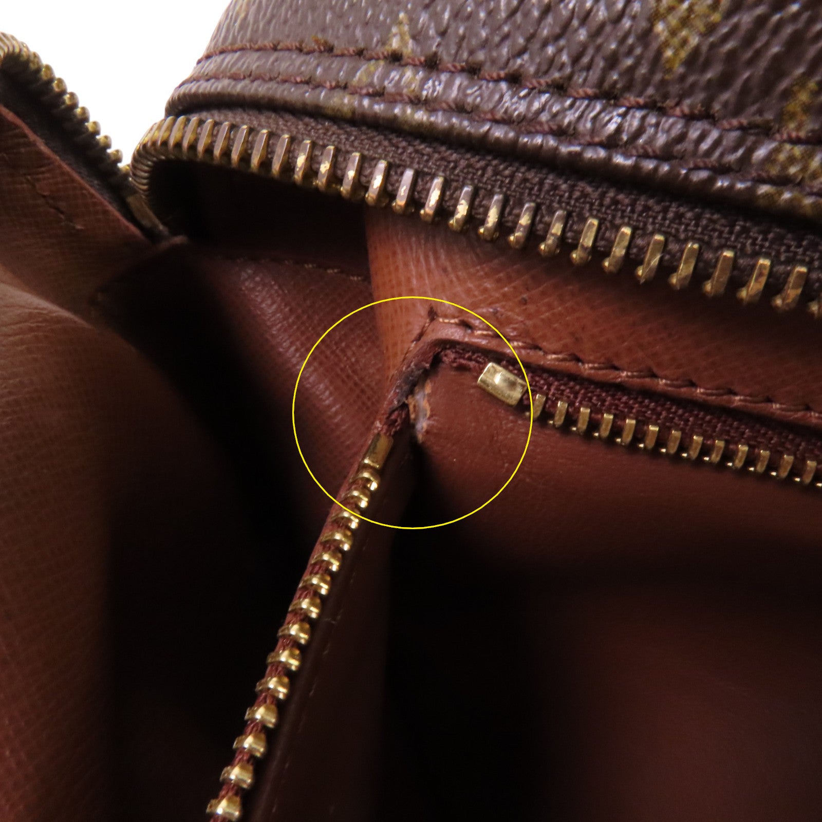 LOUIS VUITTON Monogram Nile金扣肩背袋