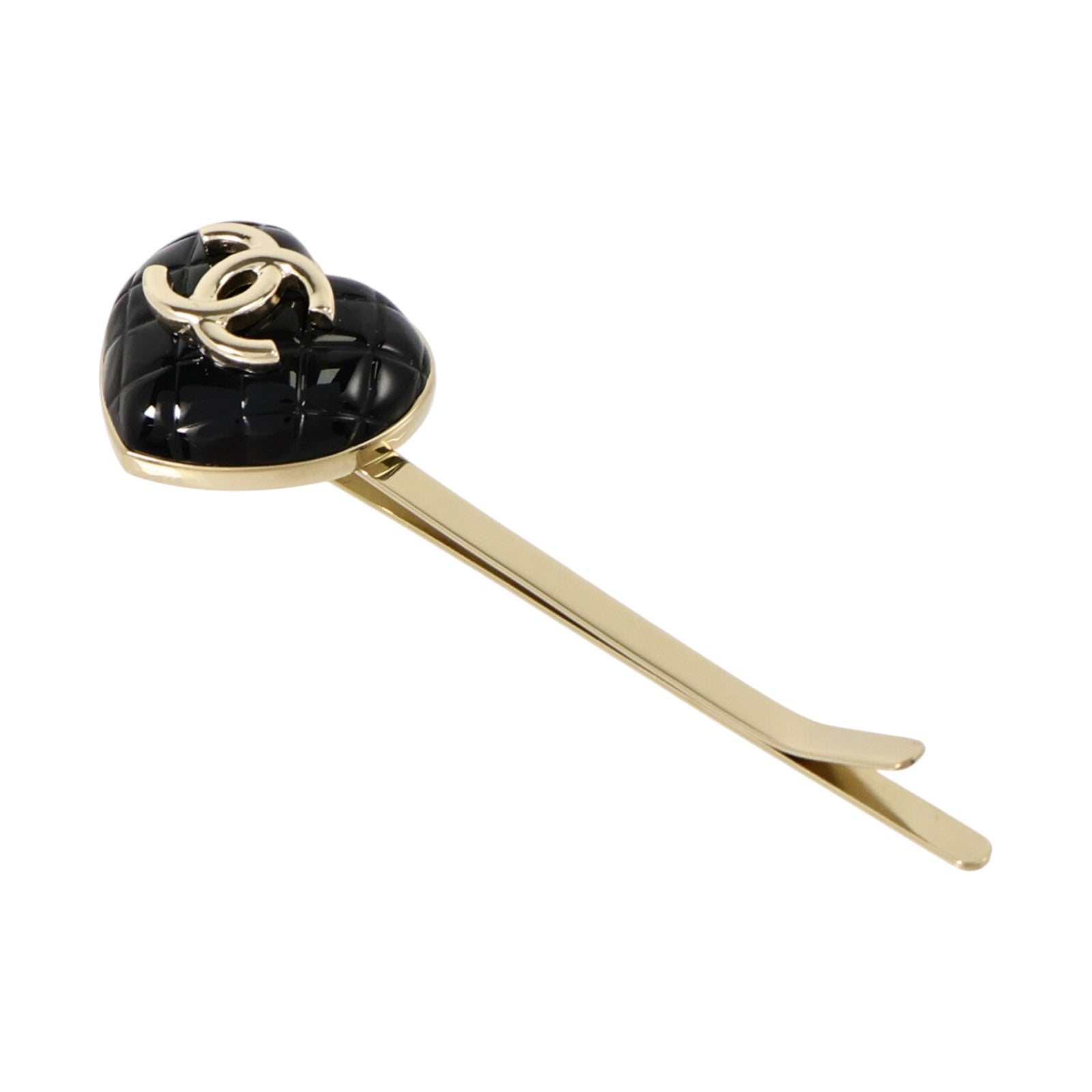 CHANEL PVC/金屬Hair Clip髮夾