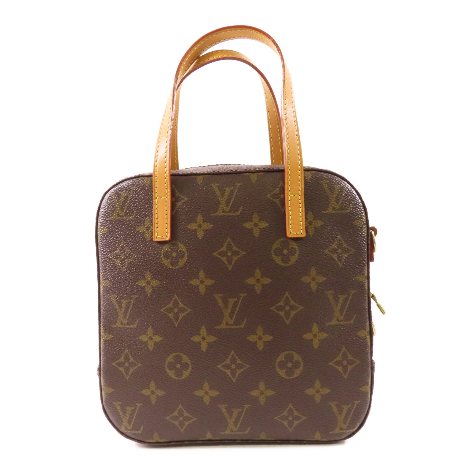 LOUIS VUITTON Monogram Spontini金扣手挽袋