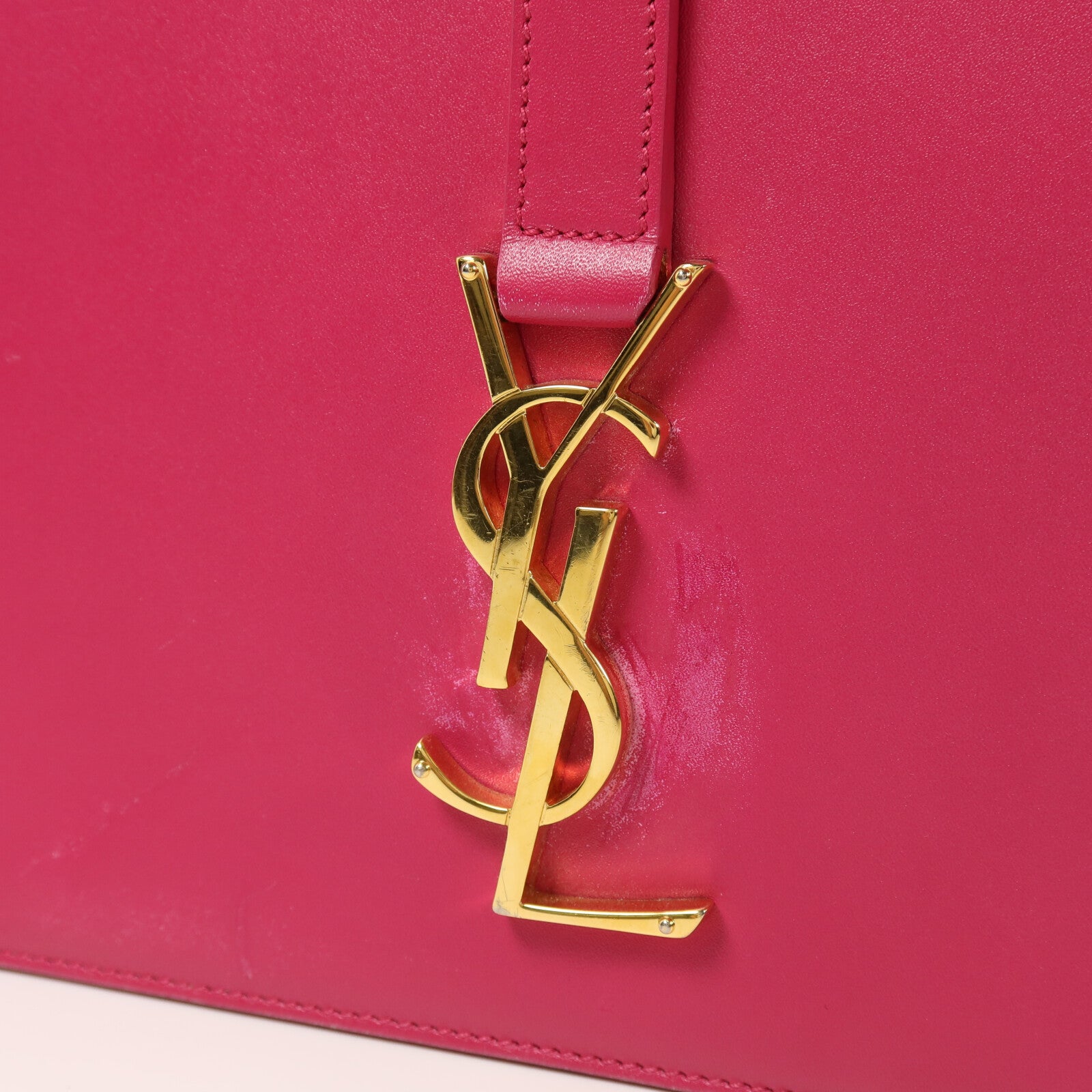 SAINT LAURENT 牛皮皮革Classic Universite金扣肩背袋