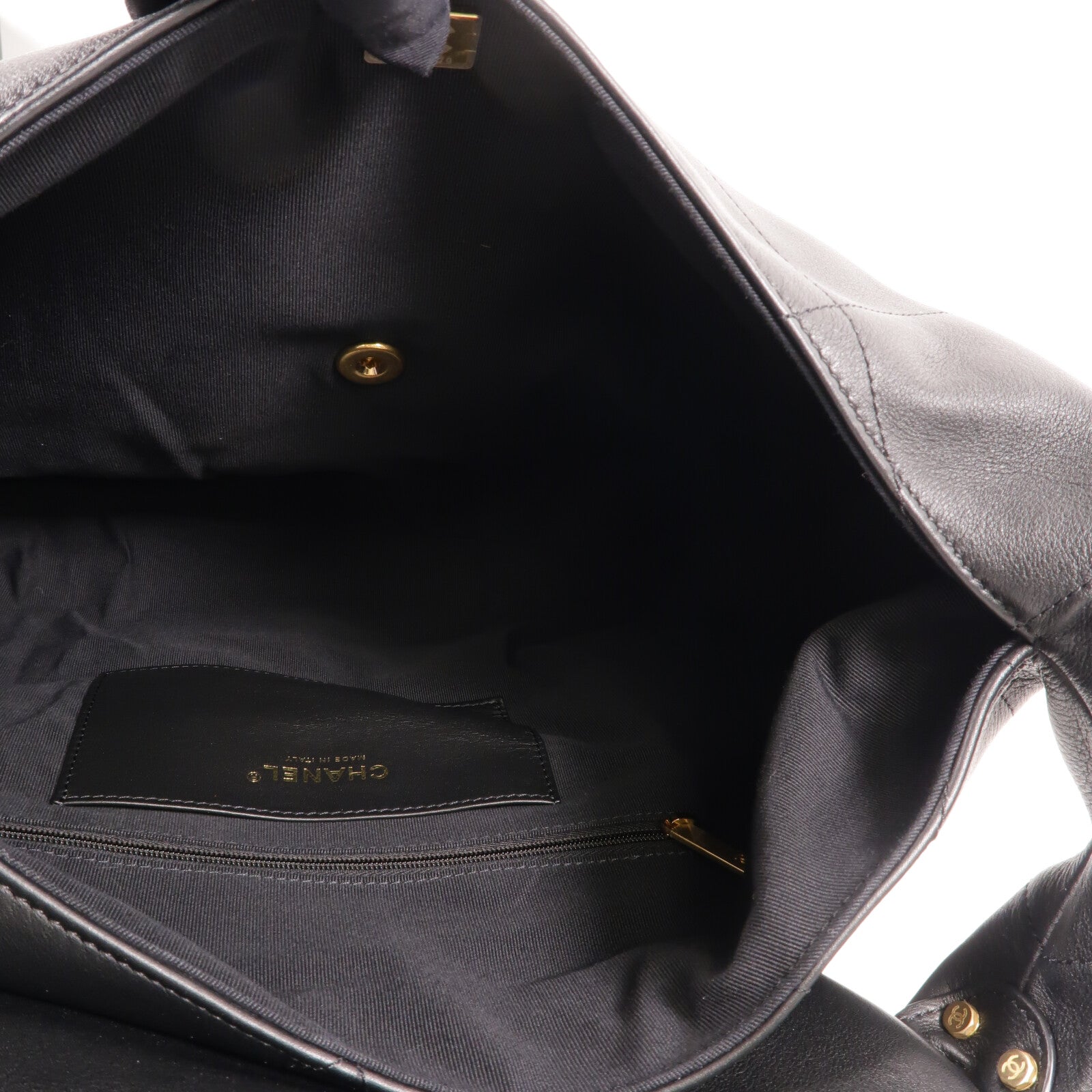 CHANEL 羊皮皮革25K Hobo肩背袋