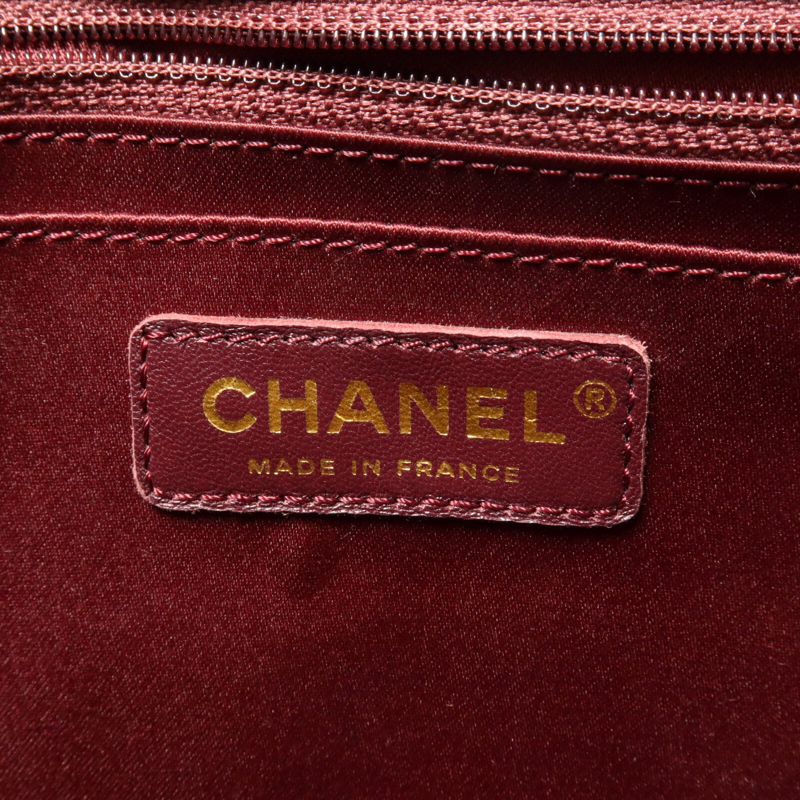 CHANEL 羊皮皮革Chanel Golden Class鏈帶肩背袋