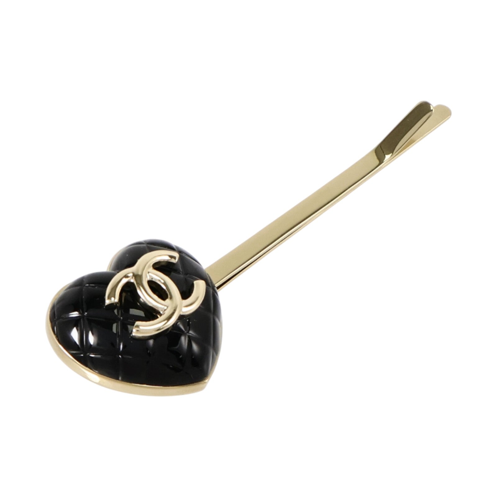 CHANEL PVC/金屬Hair Clip髮夾
