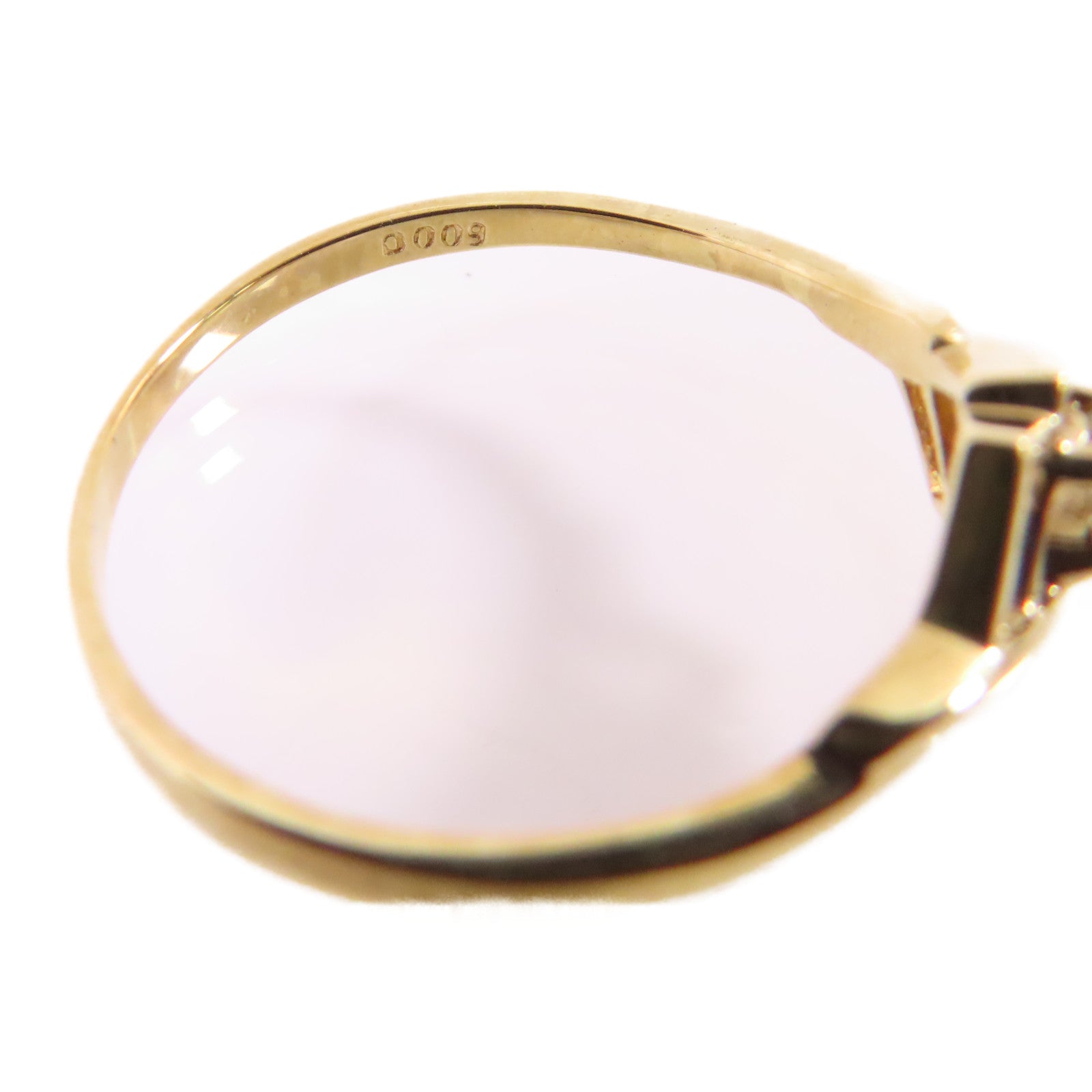 JEWELRY 18K黃金/鑽石Diamond Ring戒指US#7.25