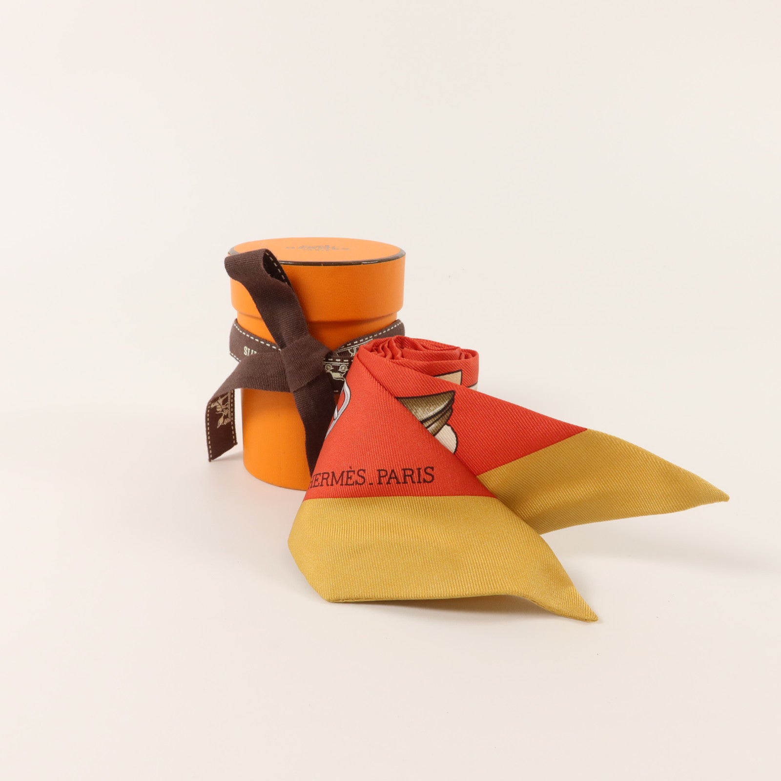 HERMES 絲質Twilly絲巾