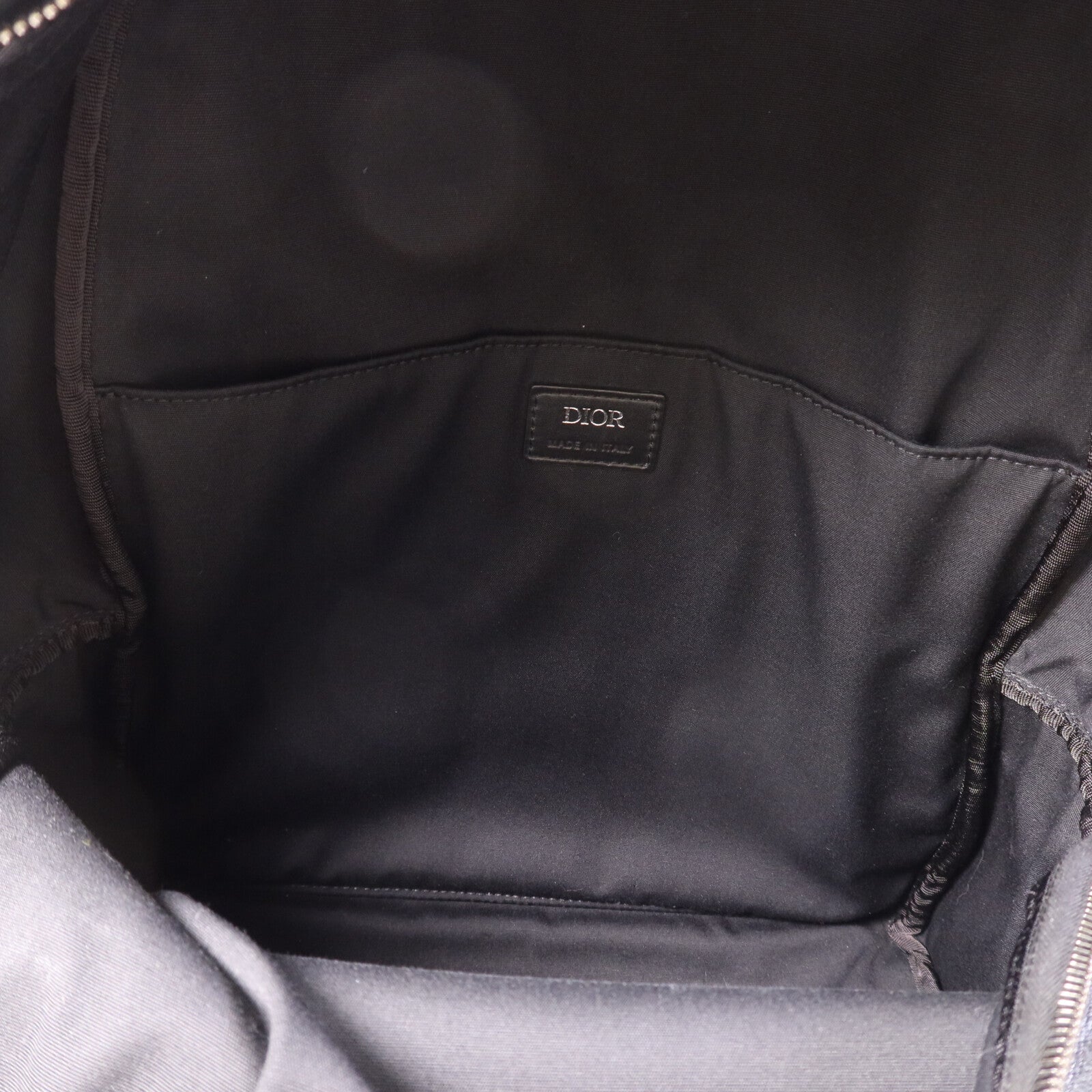 Dior 塗層帆布Rider Backpack銀扣背包