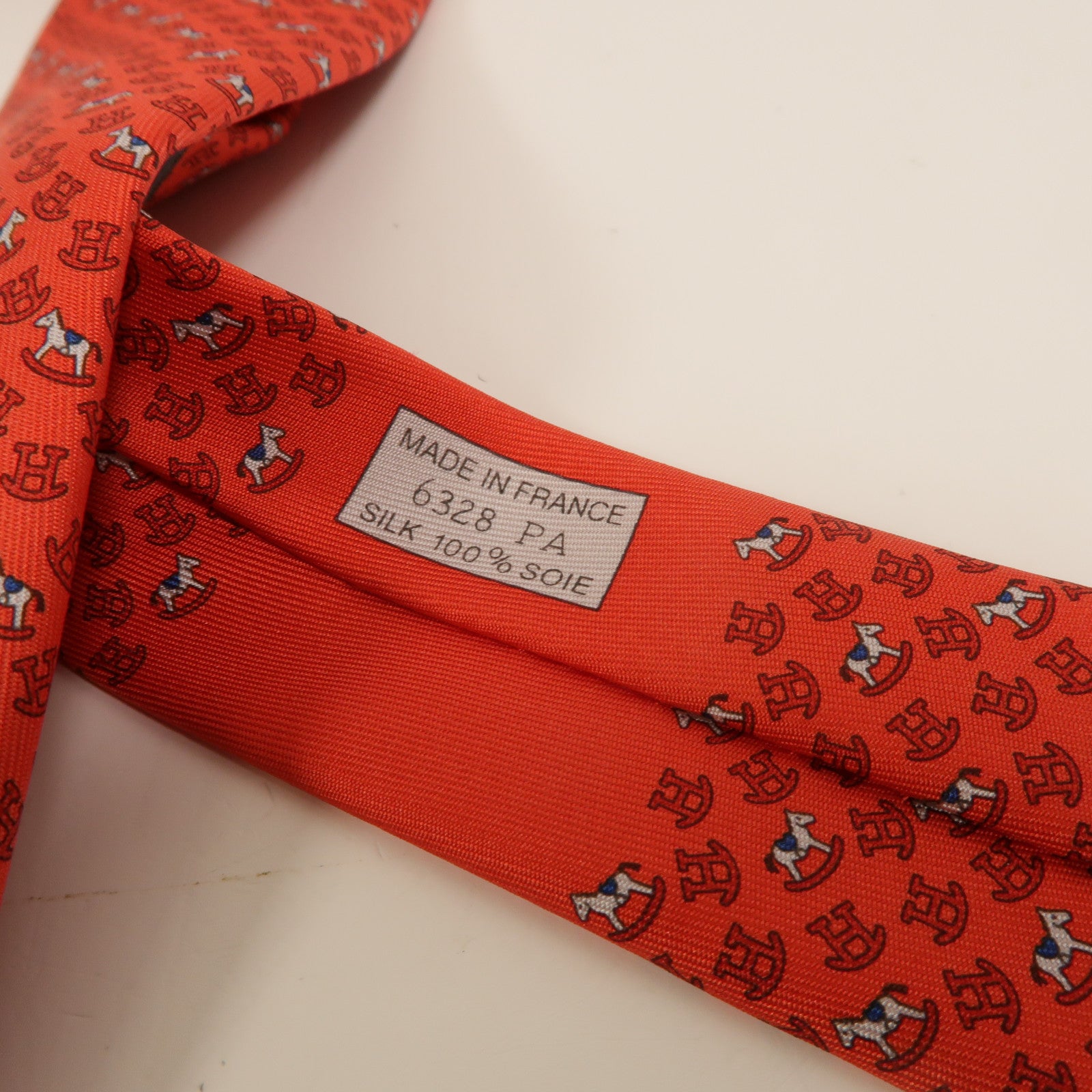HERMES 絲質Necktie領帶