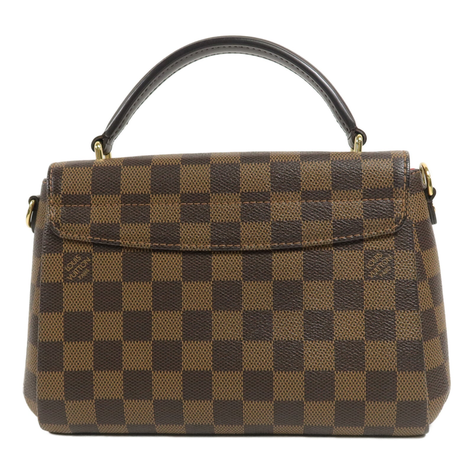 LOUIS VUITTON Damier Croisette手挽肩背兩用袋