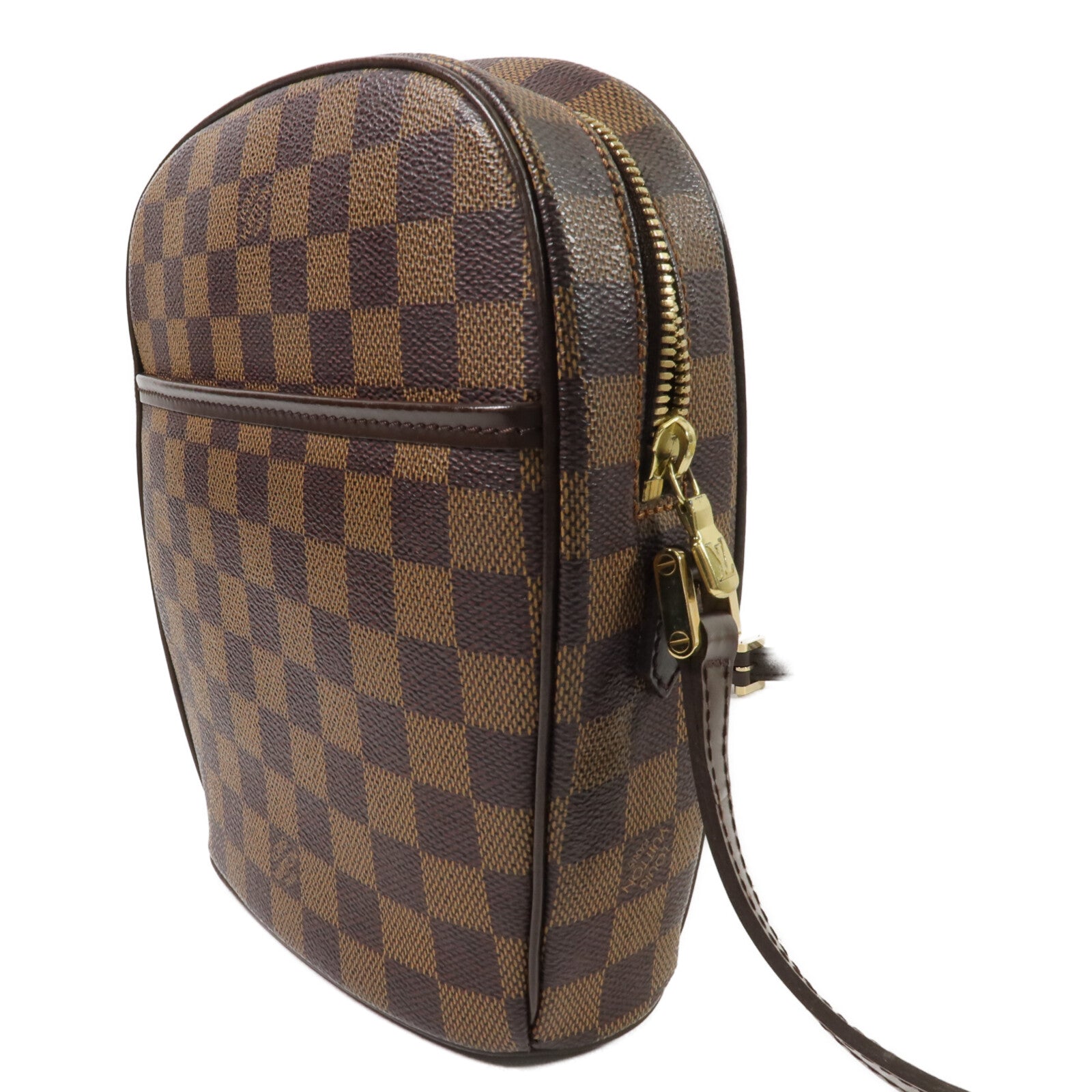 LOUIS VUITTON Damier Ipanema PM金扣肩背袋