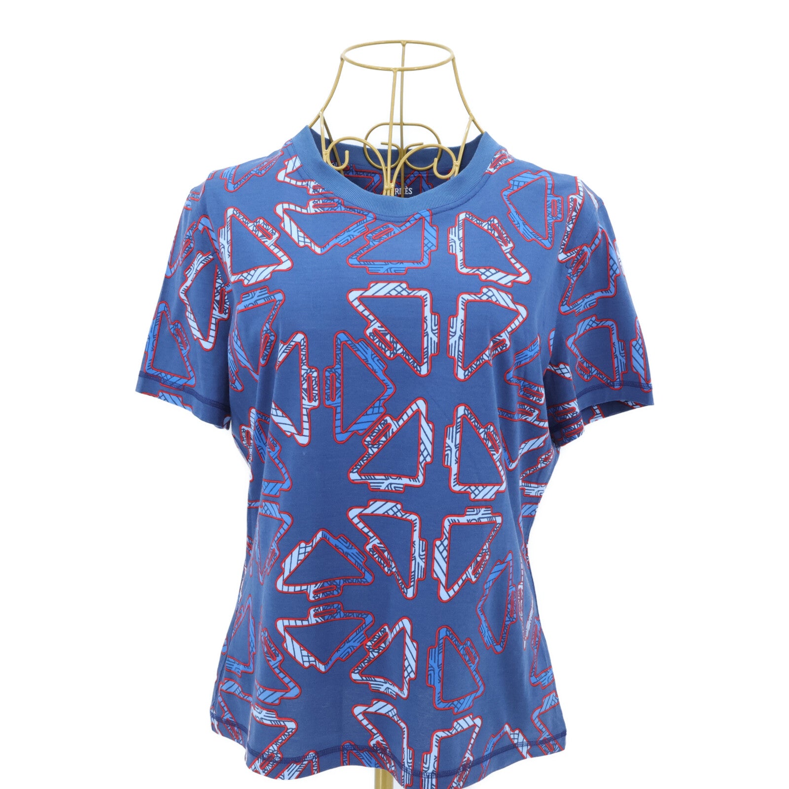 HERMES Logo Print Short Sleeve T-Shirt上衣