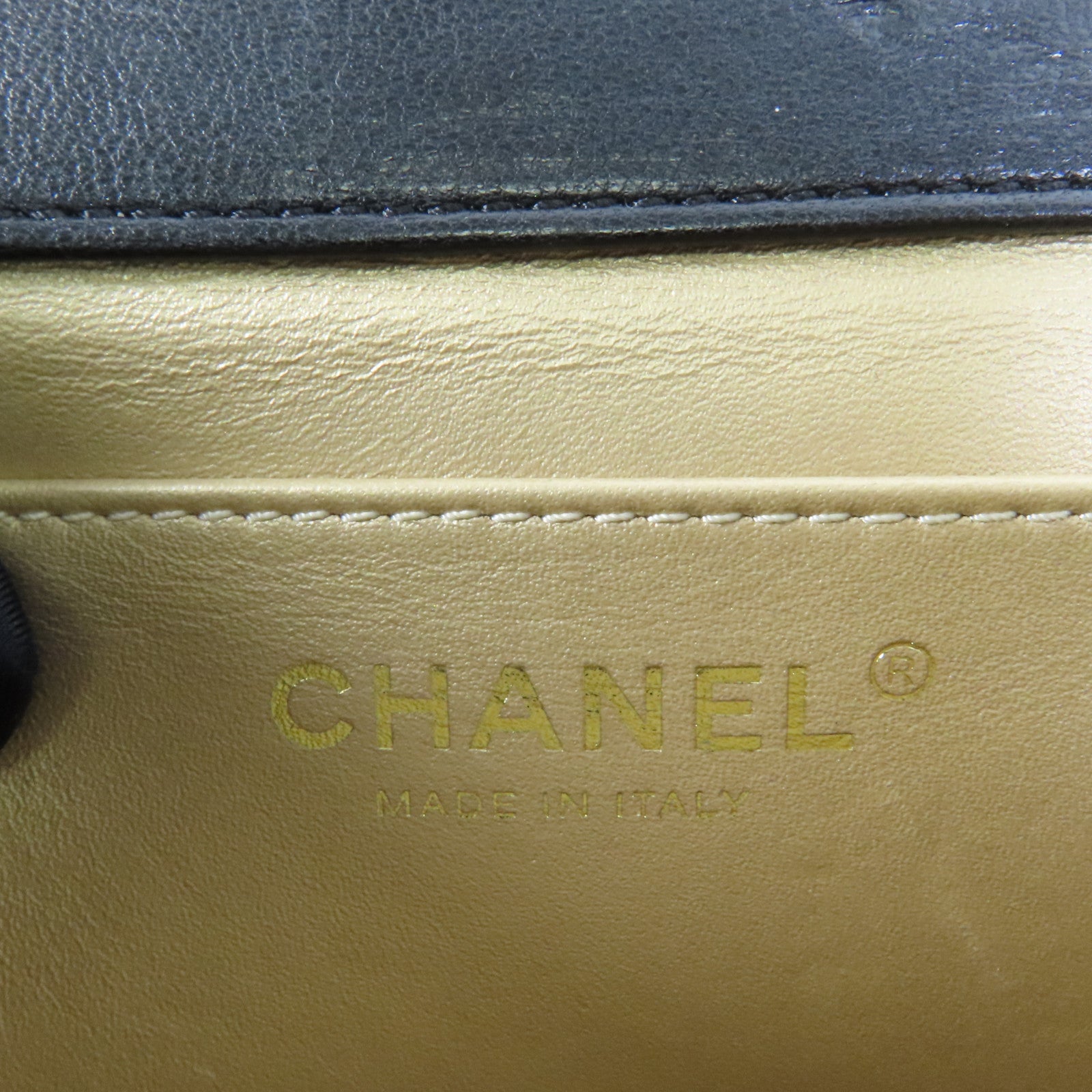 CHANEL 羊皮皮革Matelasse Pearl金扣鏈帶肩背袋