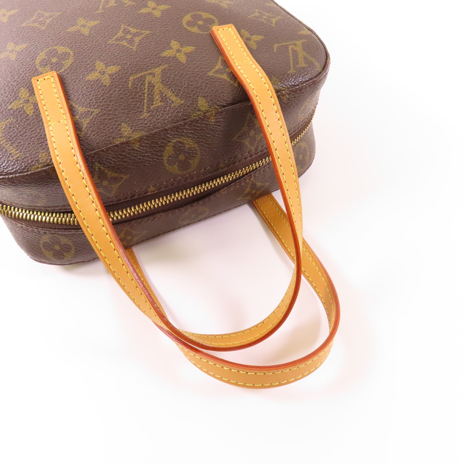 LOUIS VUITTON Monogram Spontini金扣手挽袋