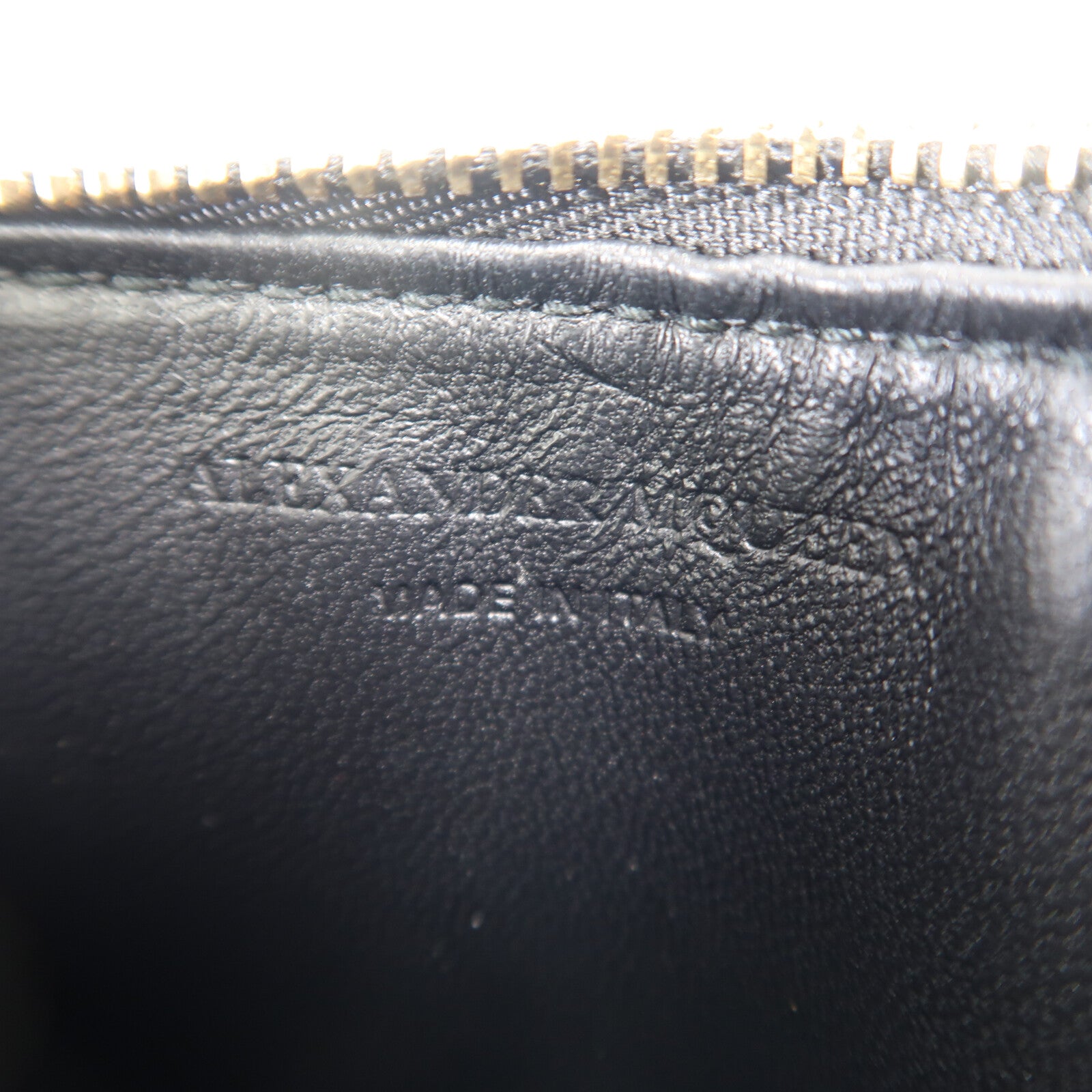 Alexander McQueen 牛皮皮革Card Case金扣卡片套