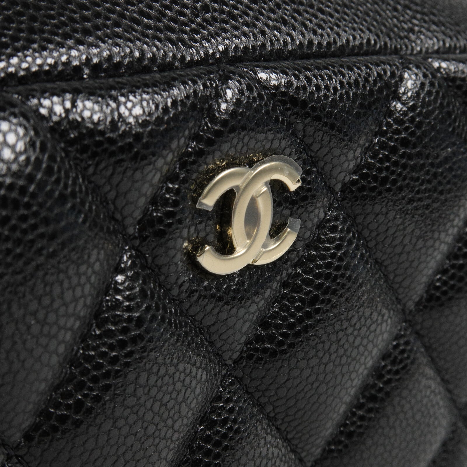 CHANEL 牛皮皮革Zip Pouch手拿包