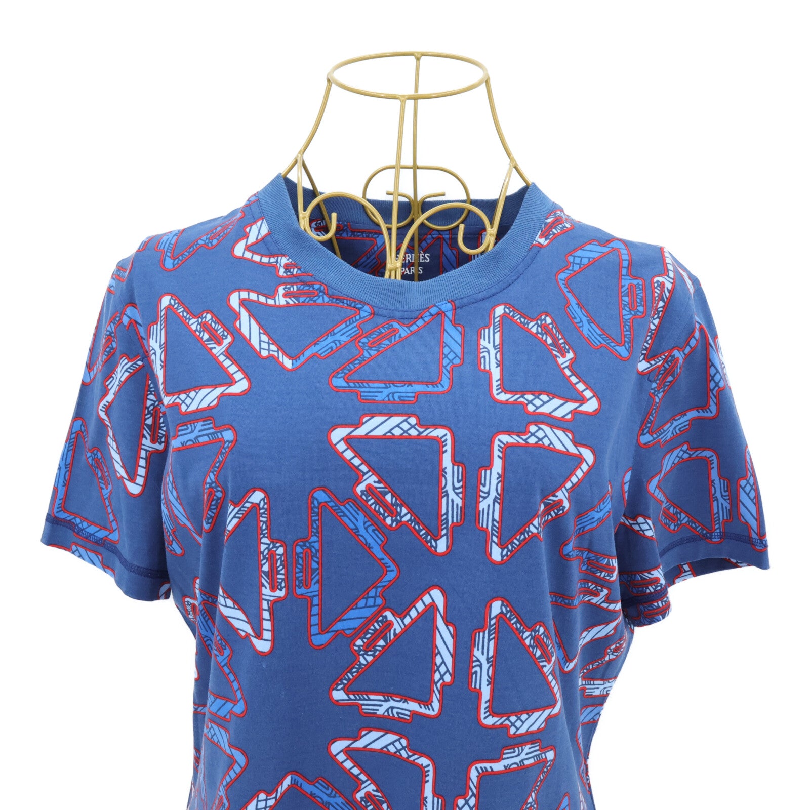 HERMES Logo Print Short Sleeve T-Shirt上衣