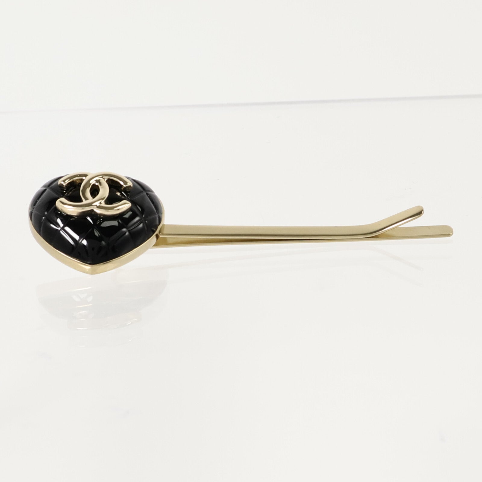 CHANEL PVC/金屬Hair Clip髮夾