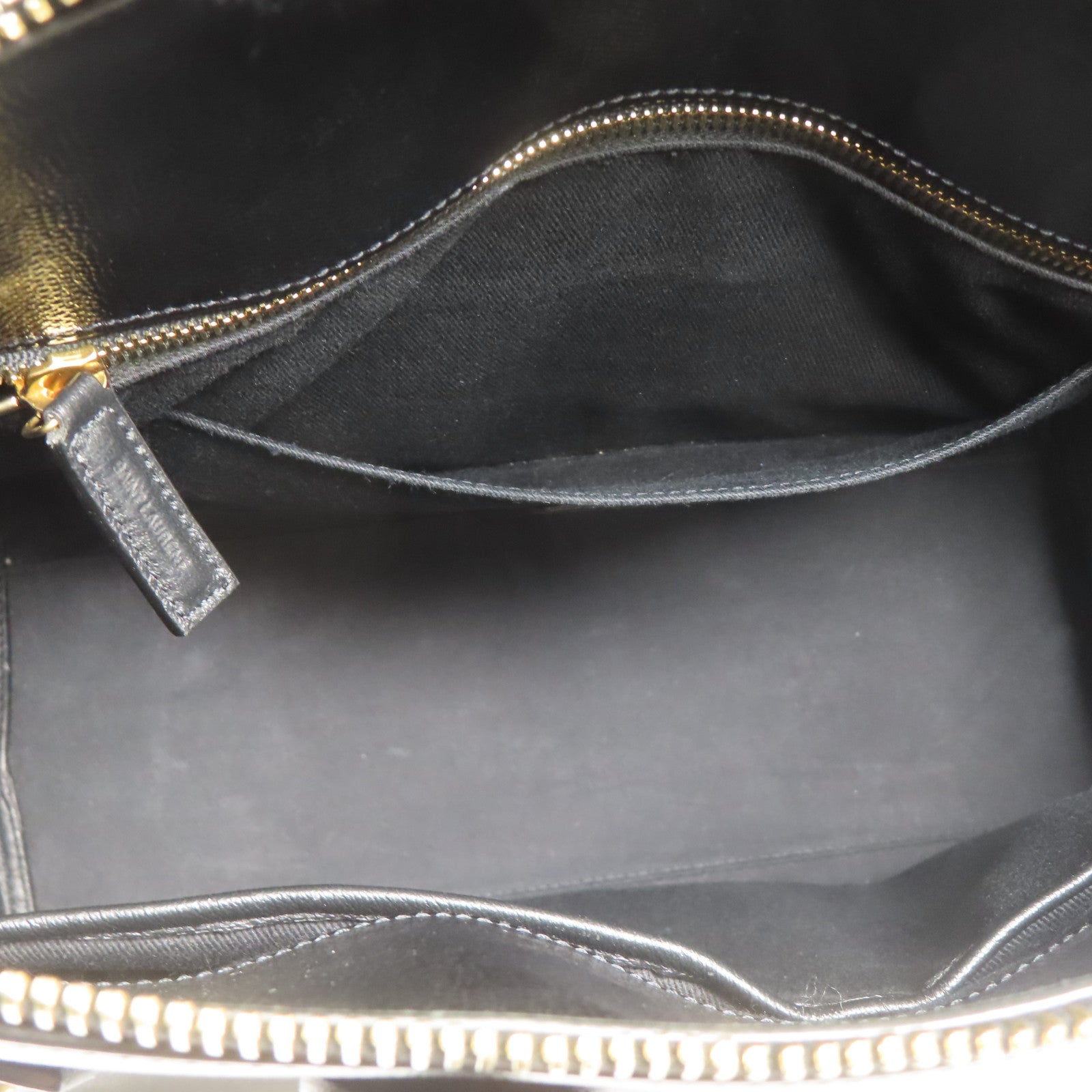 YVES SAINT LAURENT 牛皮皮革Shoulder Bag金扣手挽肩背兩用袋