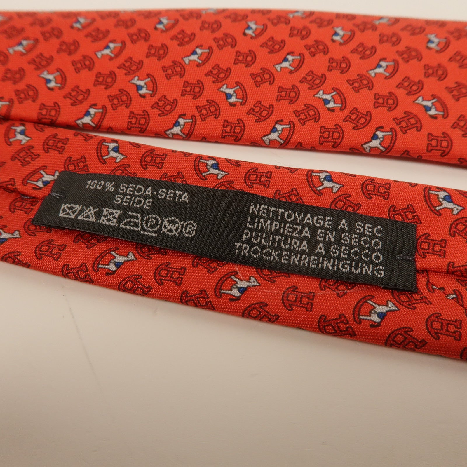 HERMES 絲質Necktie領帶