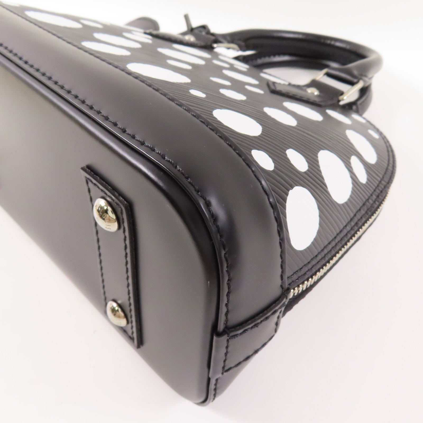 LOUIS VUITTON Epi YK Alma BB銀扣手挽肩背兩用袋