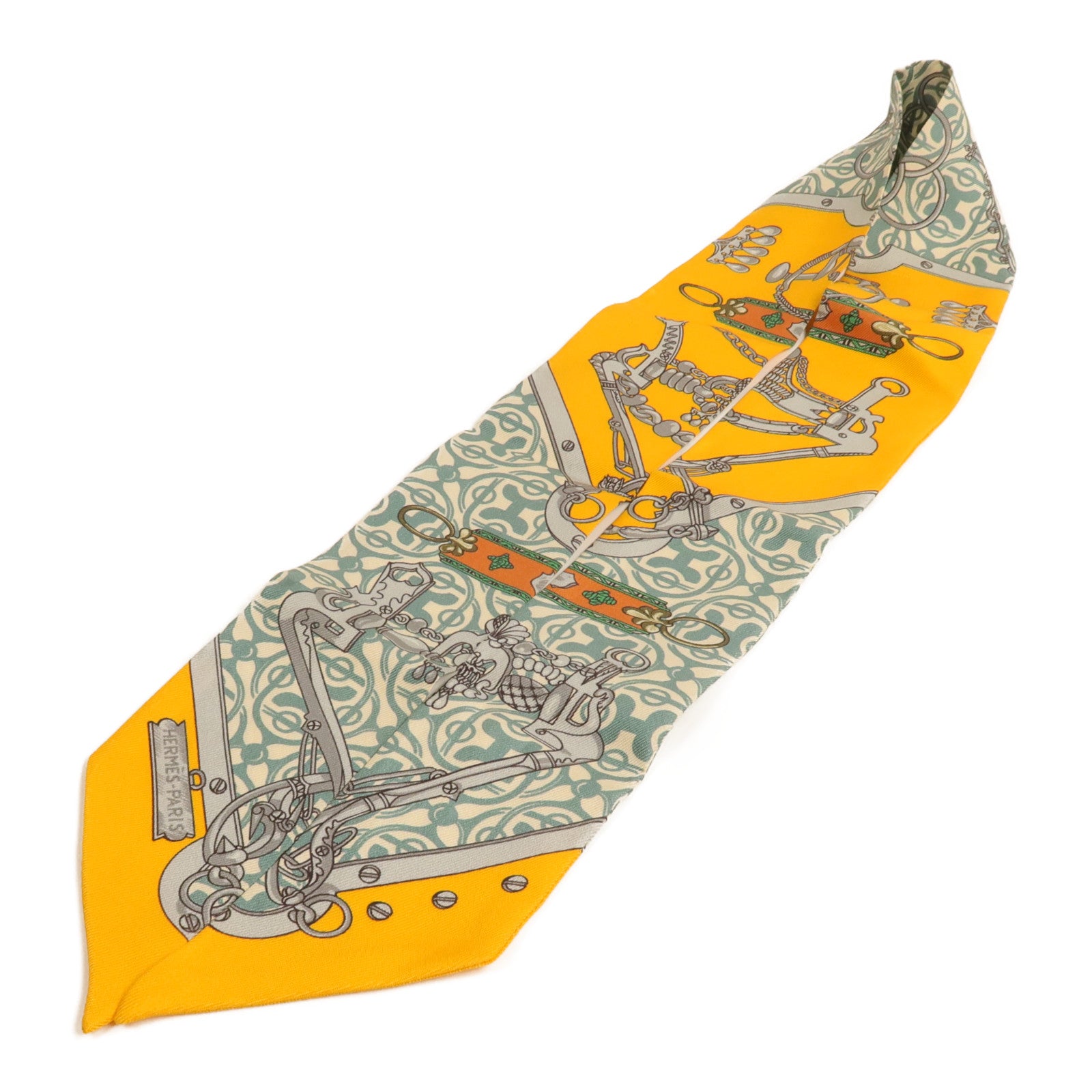 HERMES 絲質Twilly絲巾