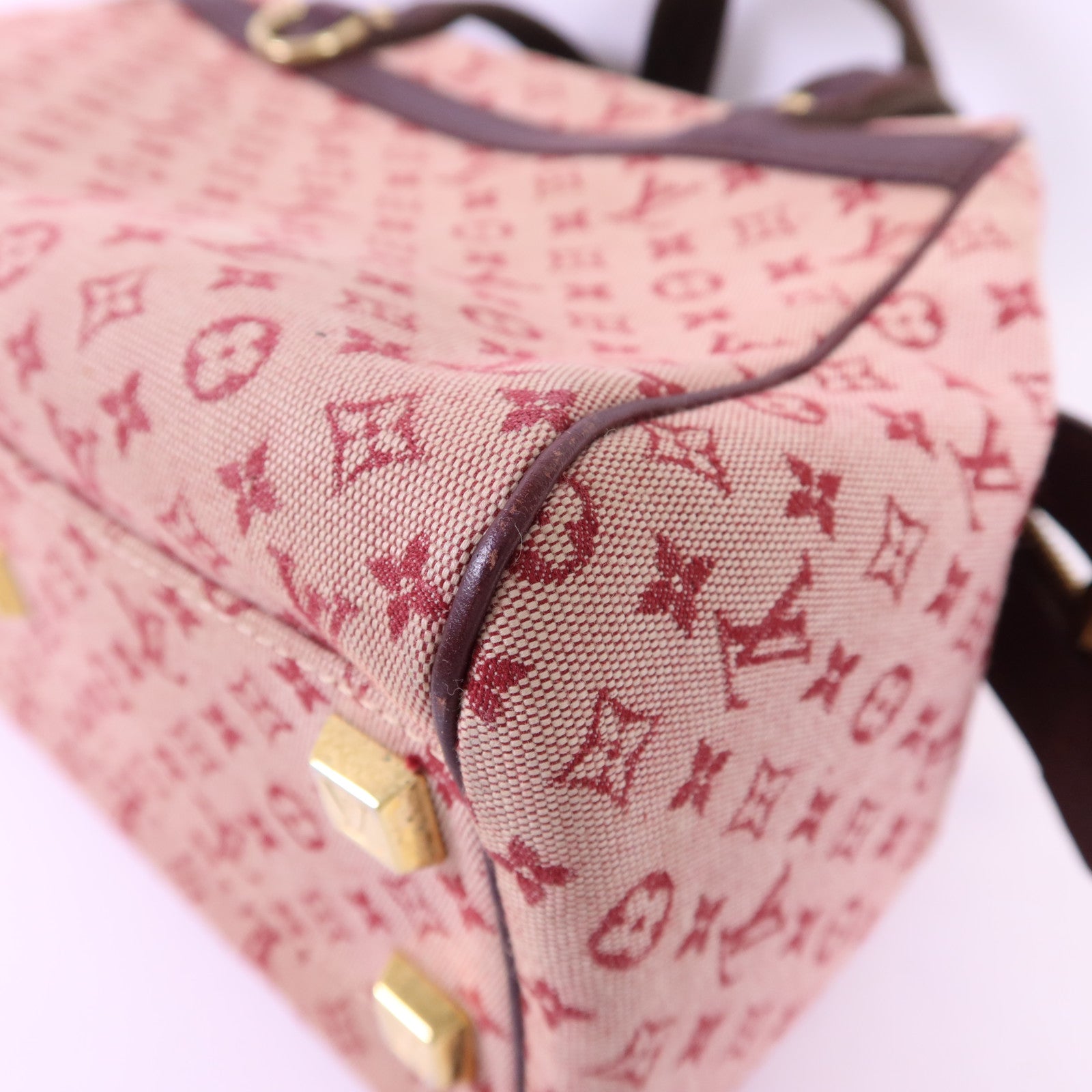 LOUIS VUITTON Monogram Mini Josephine PM金扣手挽袋