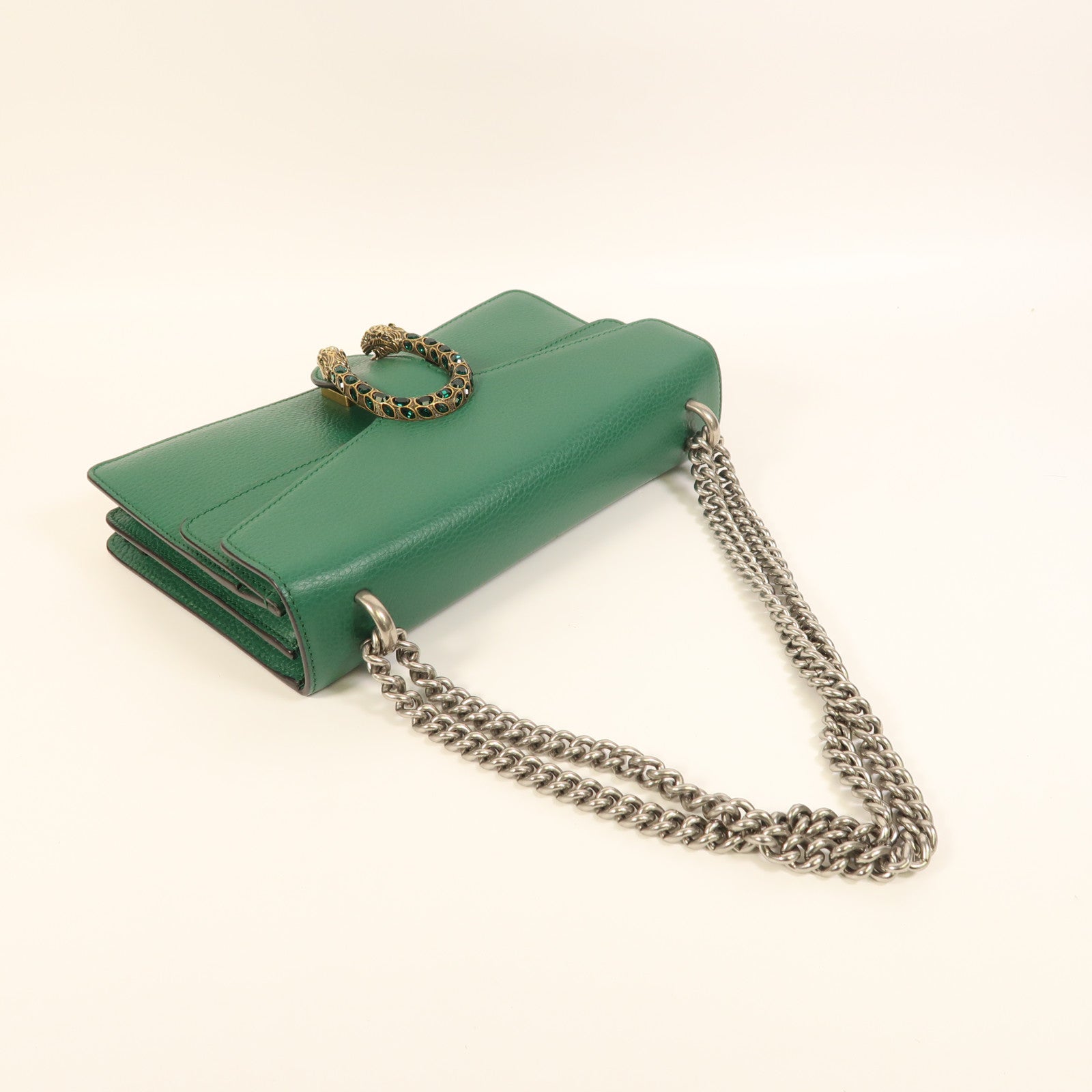 GUCCI 牛皮皮革Dionysus鏈帶肩背袋