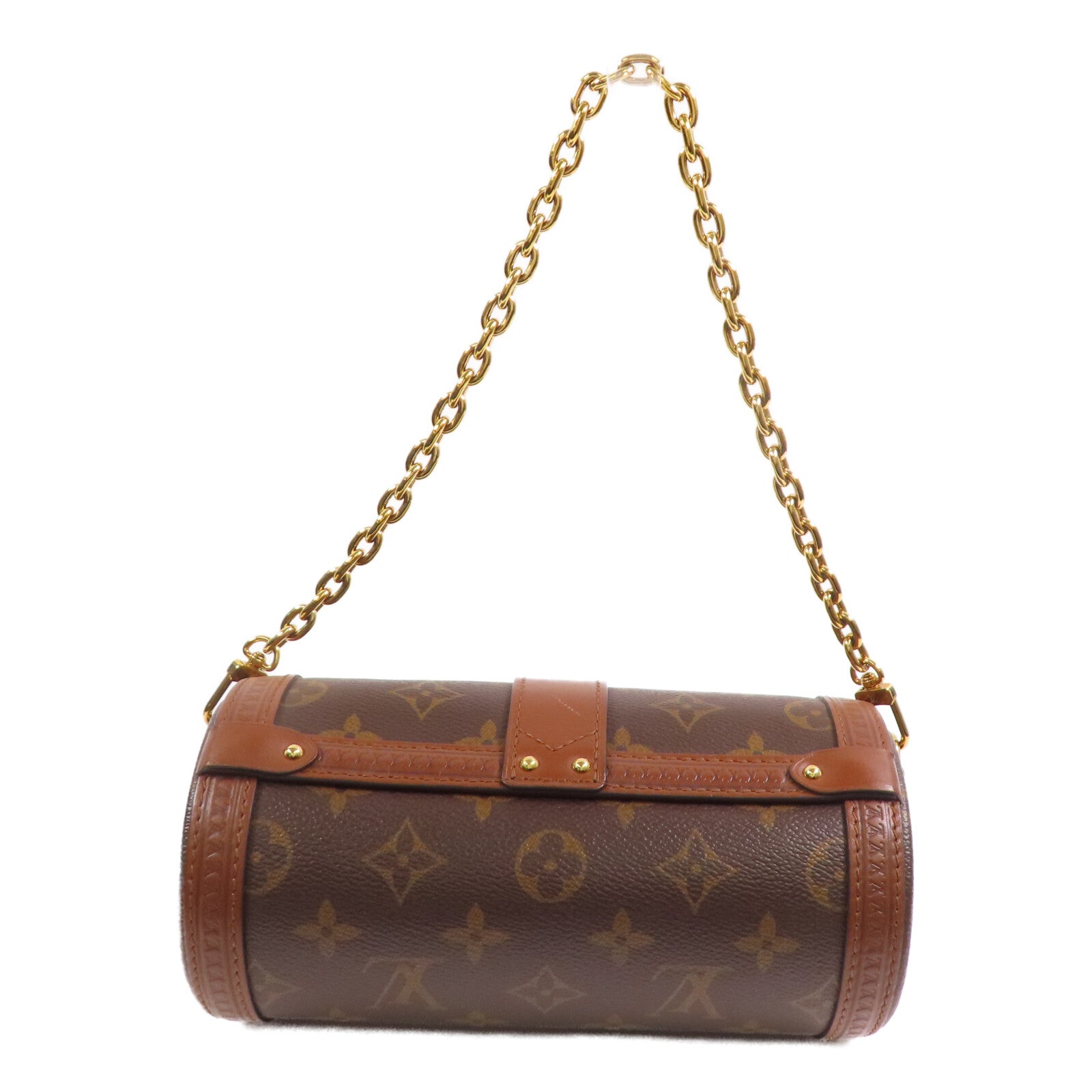 LOUIS VUITTON 【激減優惠】Monogram Papillon Trunk金扣手挽肩背兩用袋