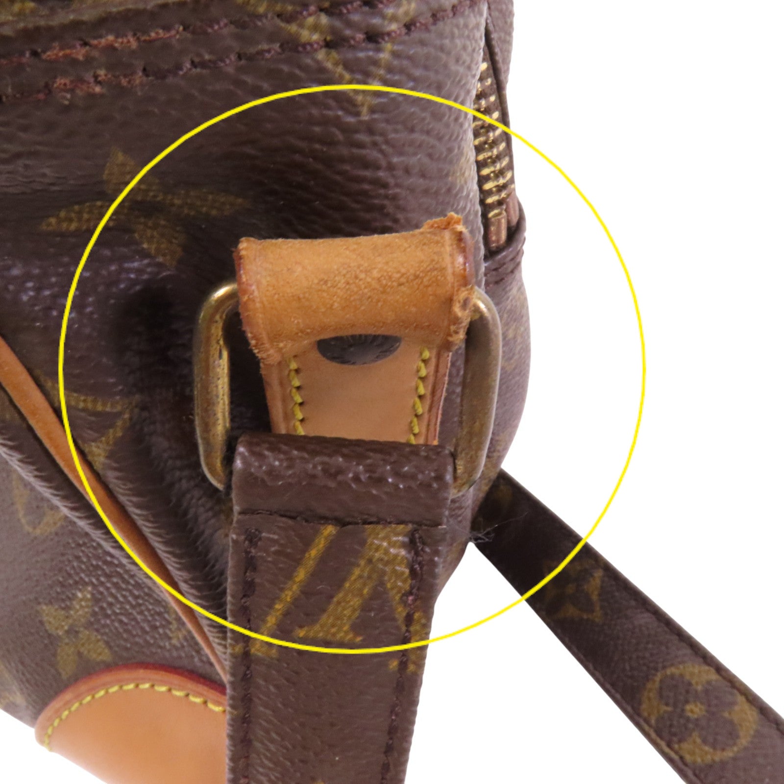 LOUIS VUITTON Monogram Nile金扣肩背袋