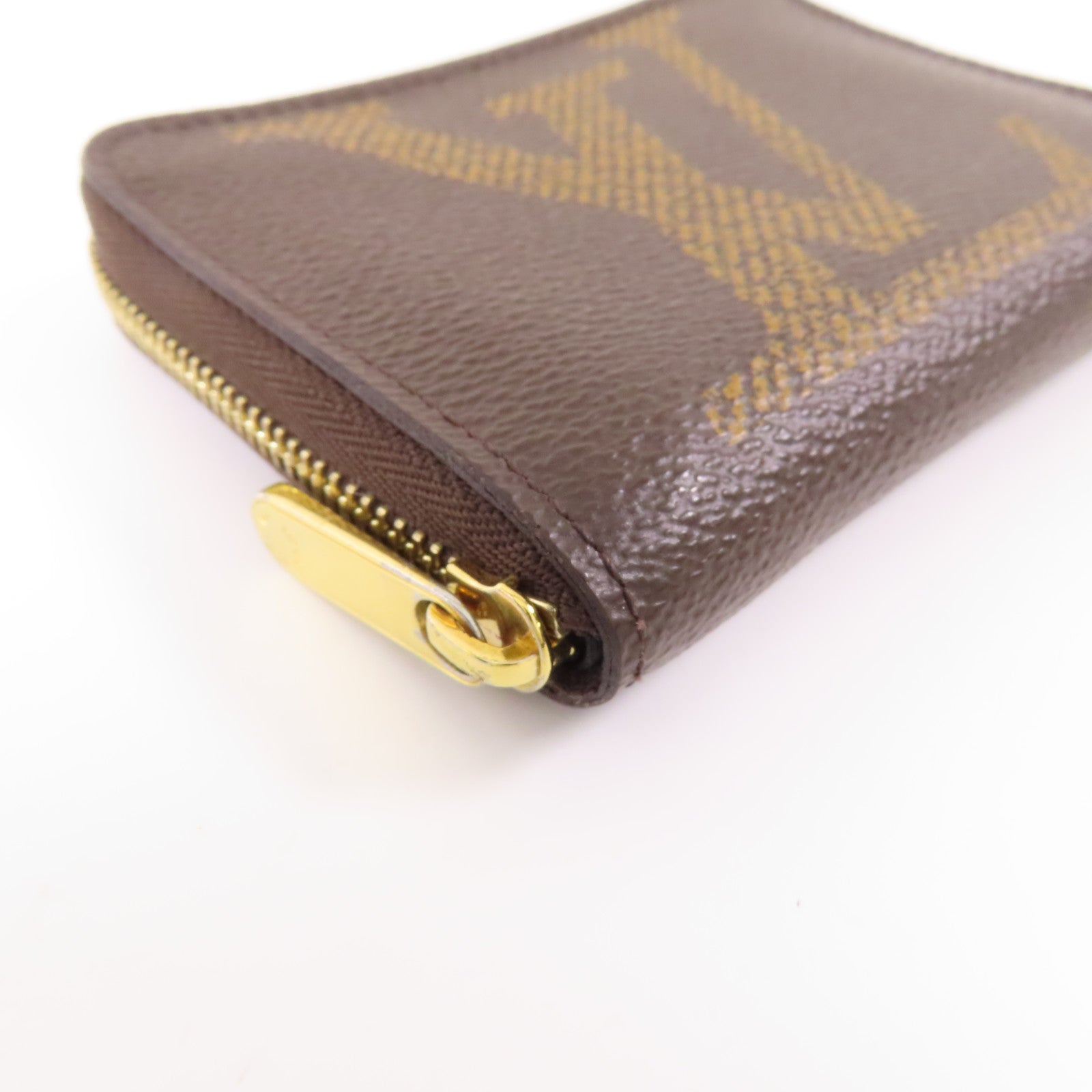 LOUIS VUITTON Monogram Giant Zippy Coin Purse金扣零錢包