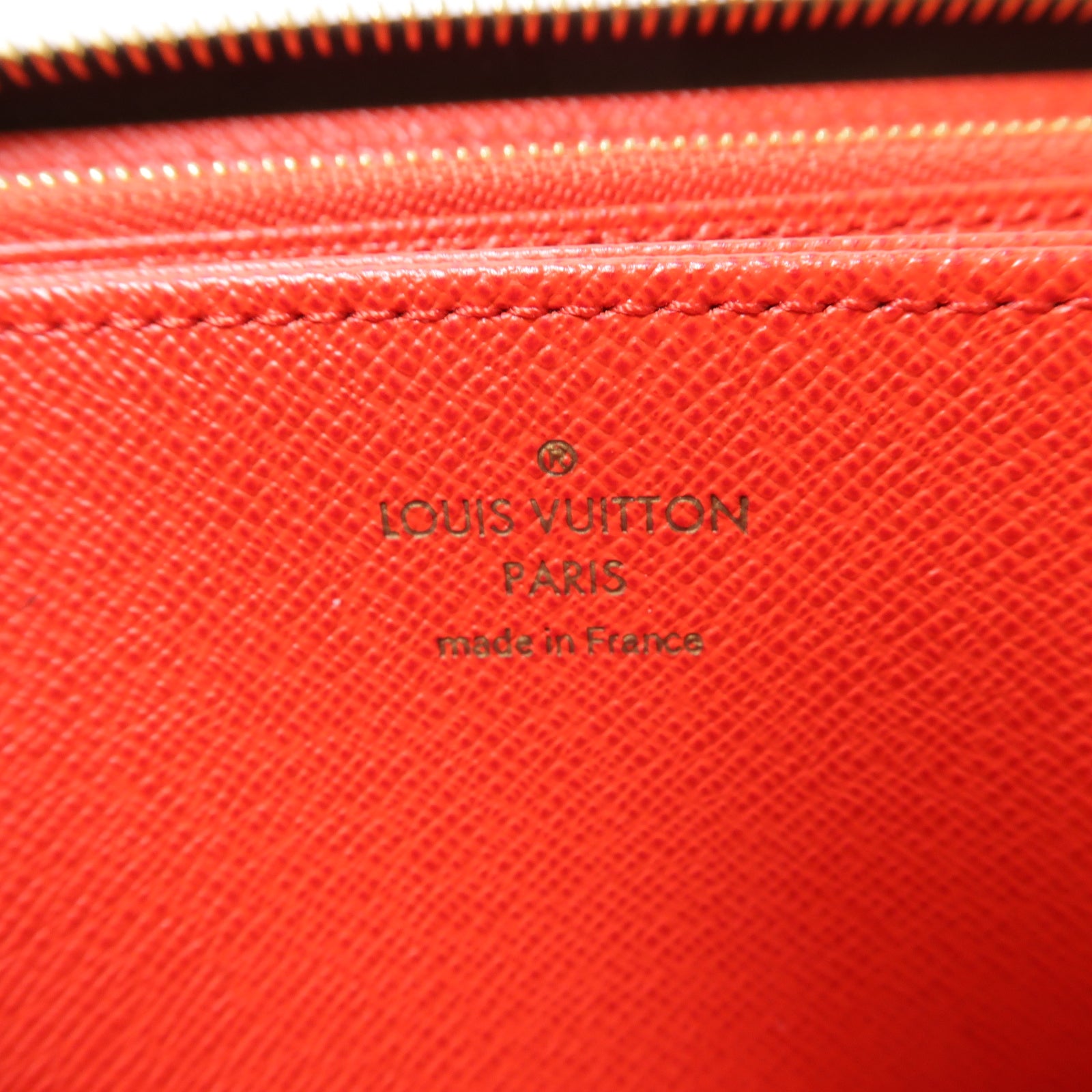 LOUIS VUITTON Monogram Portefeuille Zippy Wallet金扣長錢包棕色