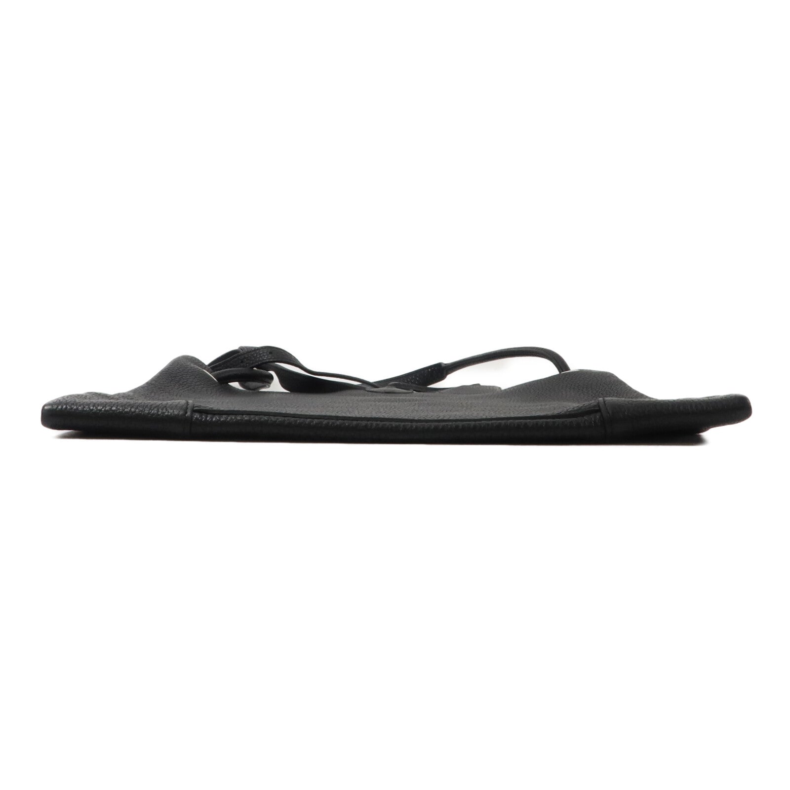 HERMES Clemence皮革Silky City肩背袋Noir