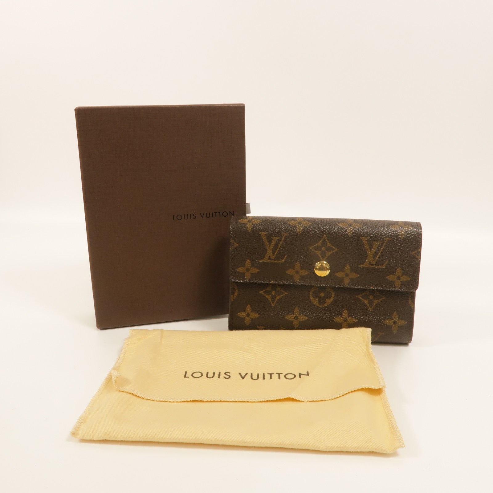 LOUIS VUITTON Monogram Portefeuille Alexandra長錢包