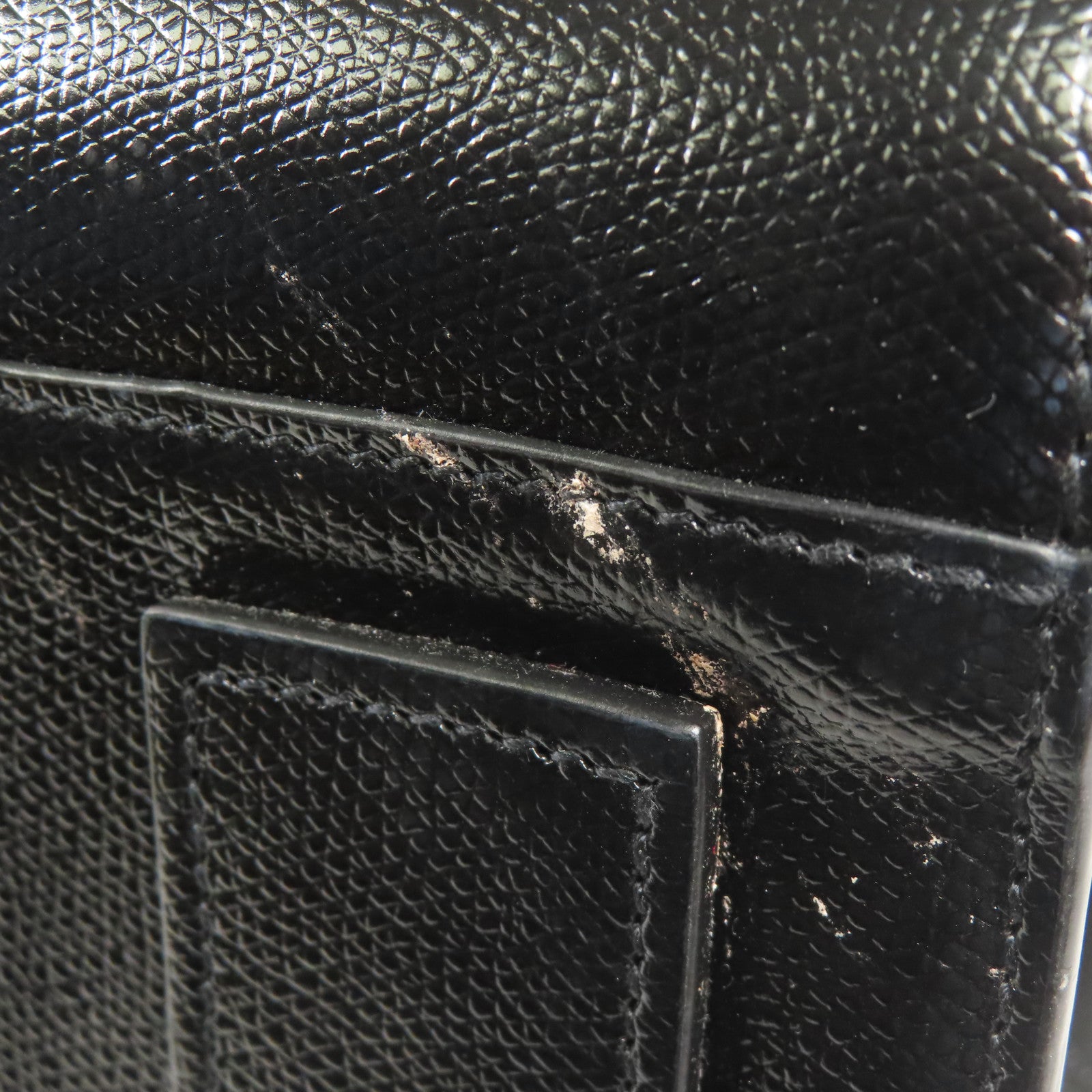 YVES SAINT LAURENT 牛皮皮革Shoulder Bag金扣手挽肩背兩用袋