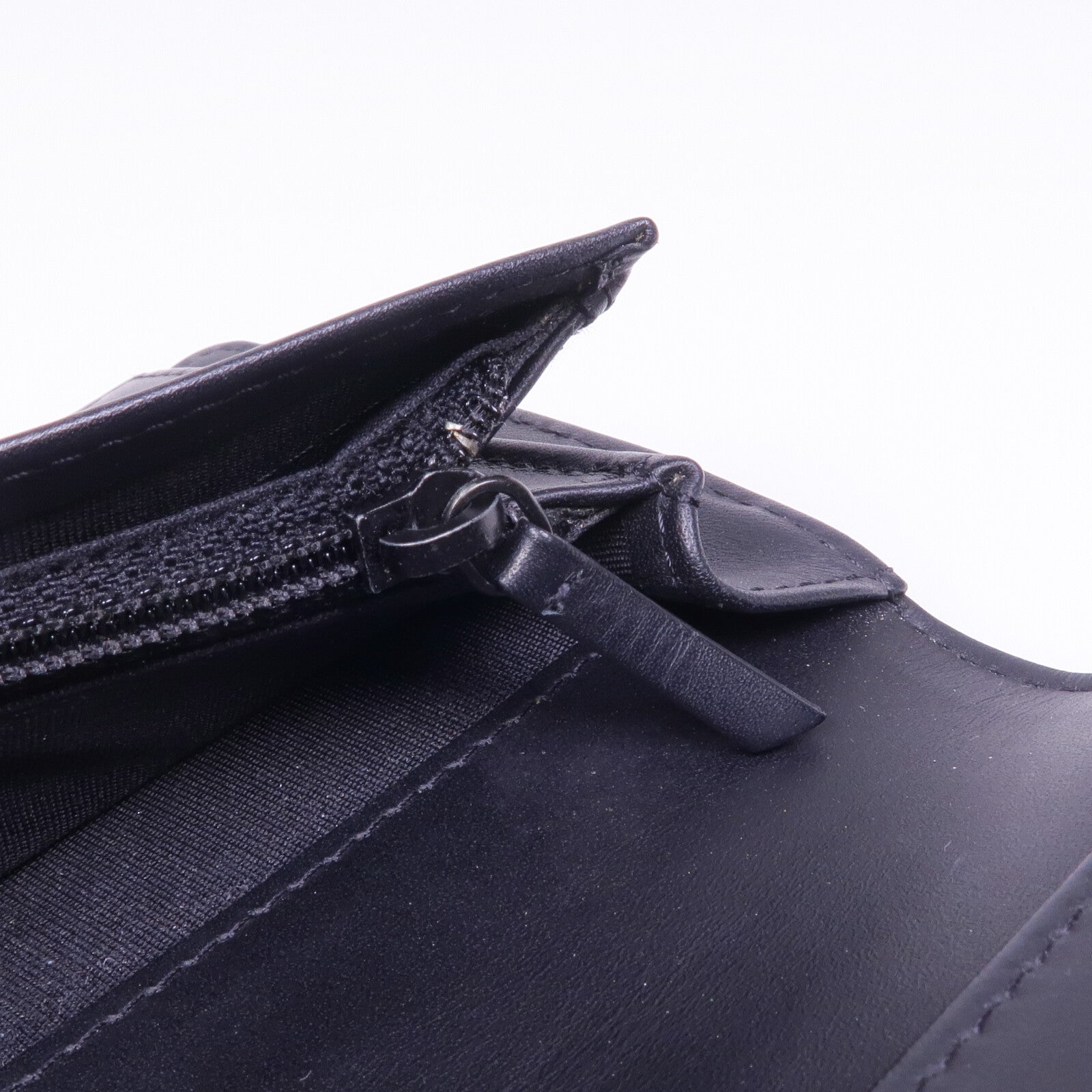 CHANEL 塗層帆布Boy Long Wallet長錢包