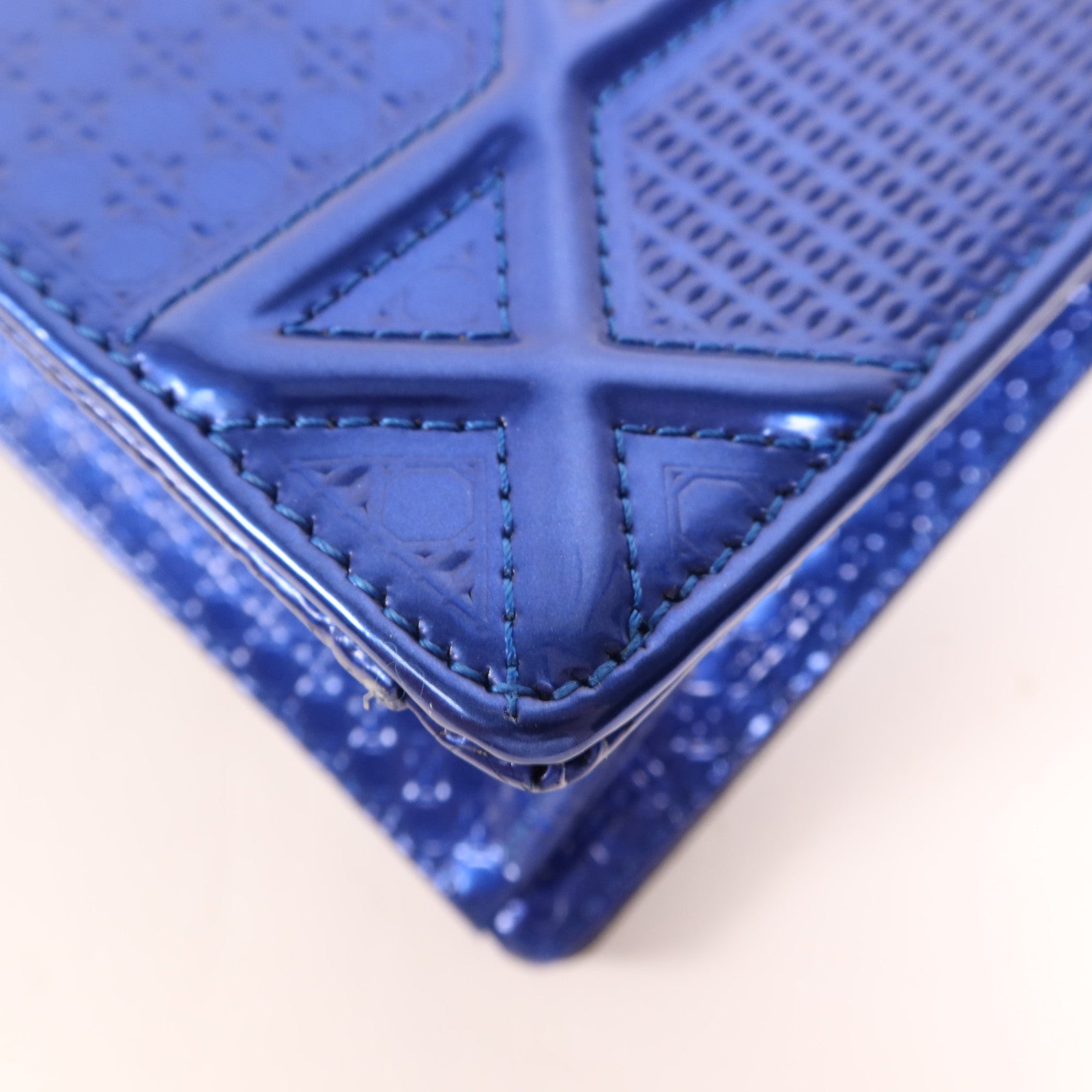 Dior 漆皮皮革Diorama金扣鏈帶肩背袋