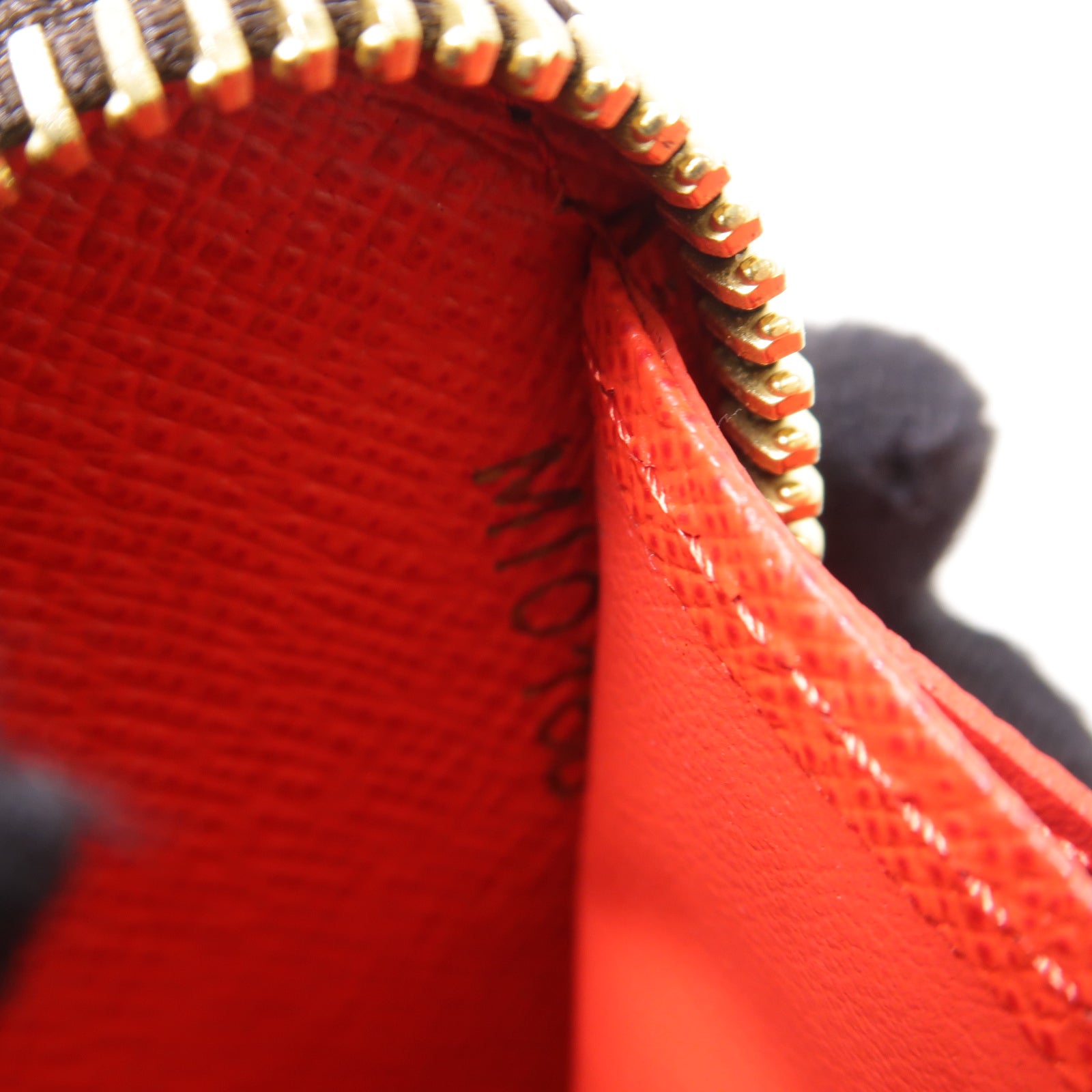 LOUIS VUITTON Monogram Portefeuille Zippy Wallet金扣長錢包棕色