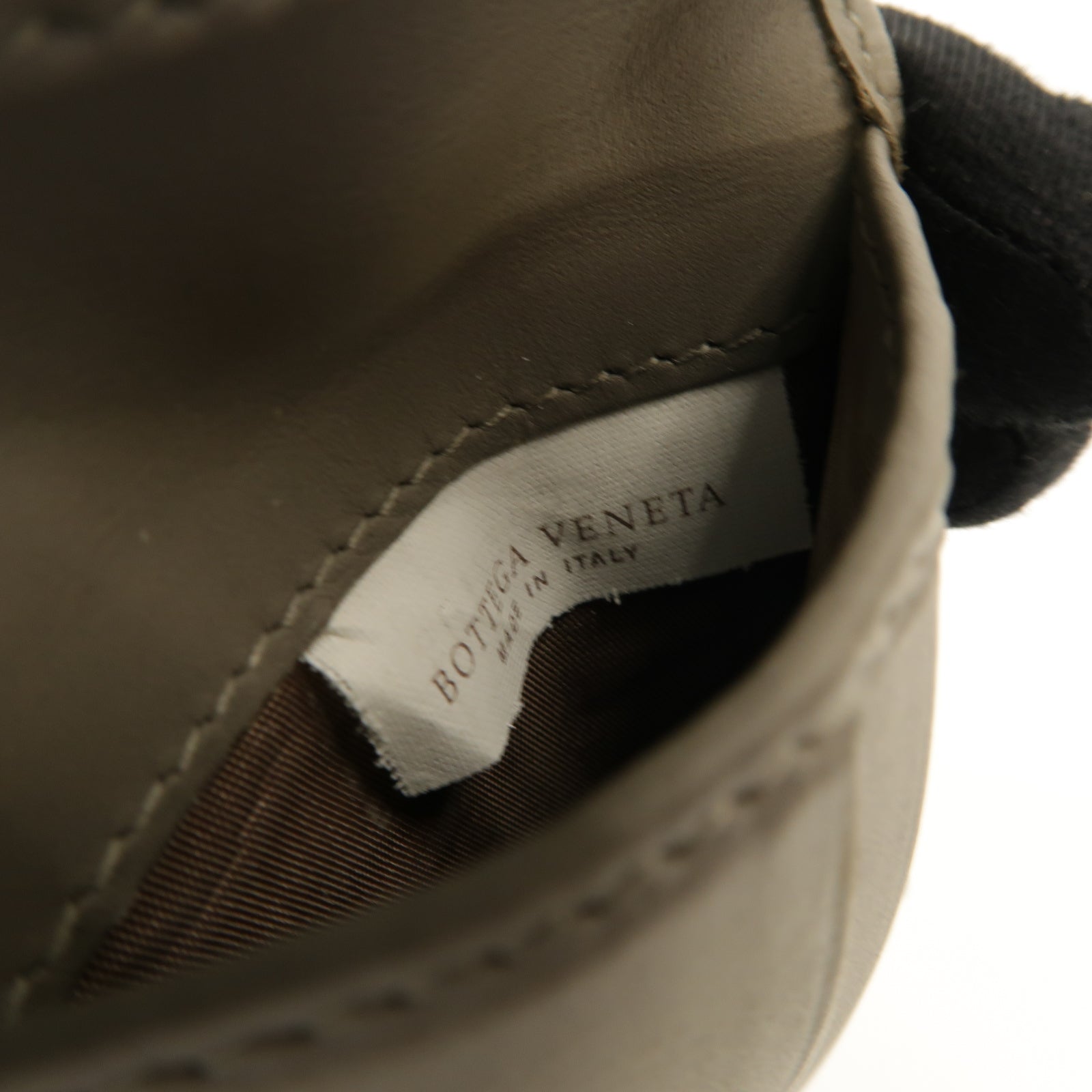 BOTTEGA VENETA 【激減優惠】織紋皮革Wallet錢包灰色