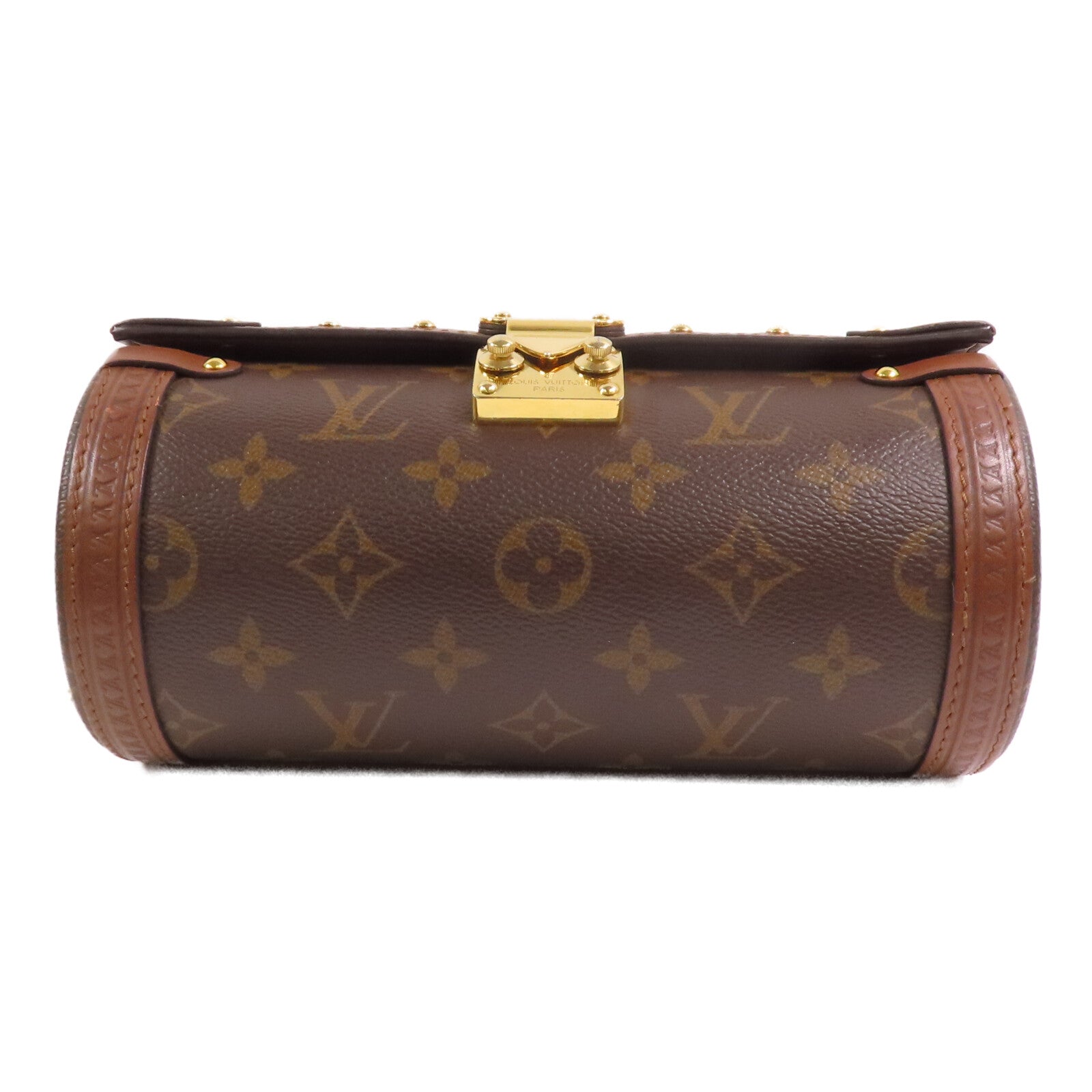 LOUIS VUITTON 【激減優惠】Monogram Papillon Trunk金扣手挽肩背兩用袋