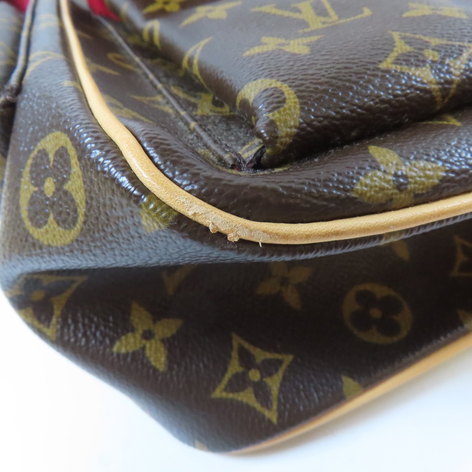 LOUIS VUITTON Monogram Multipli-Cite金扣肩背袋啡色