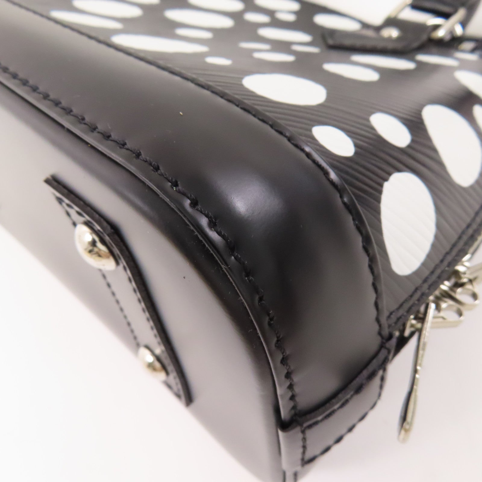 LOUIS VUITTON Epi YK Alma BB銀扣手挽肩背兩用袋