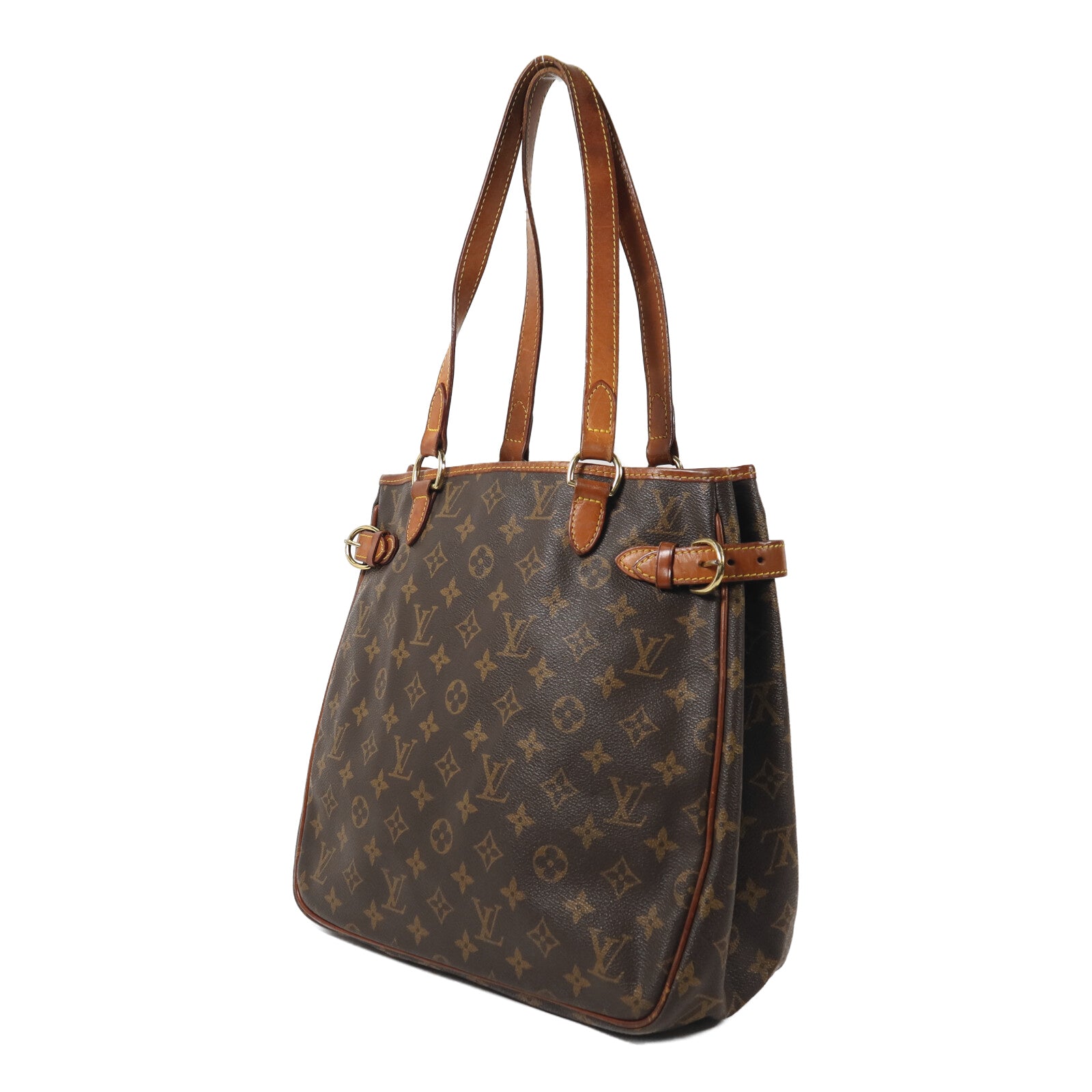 LOUIS VUITTON Monogram Batignolles金扣肩背袋