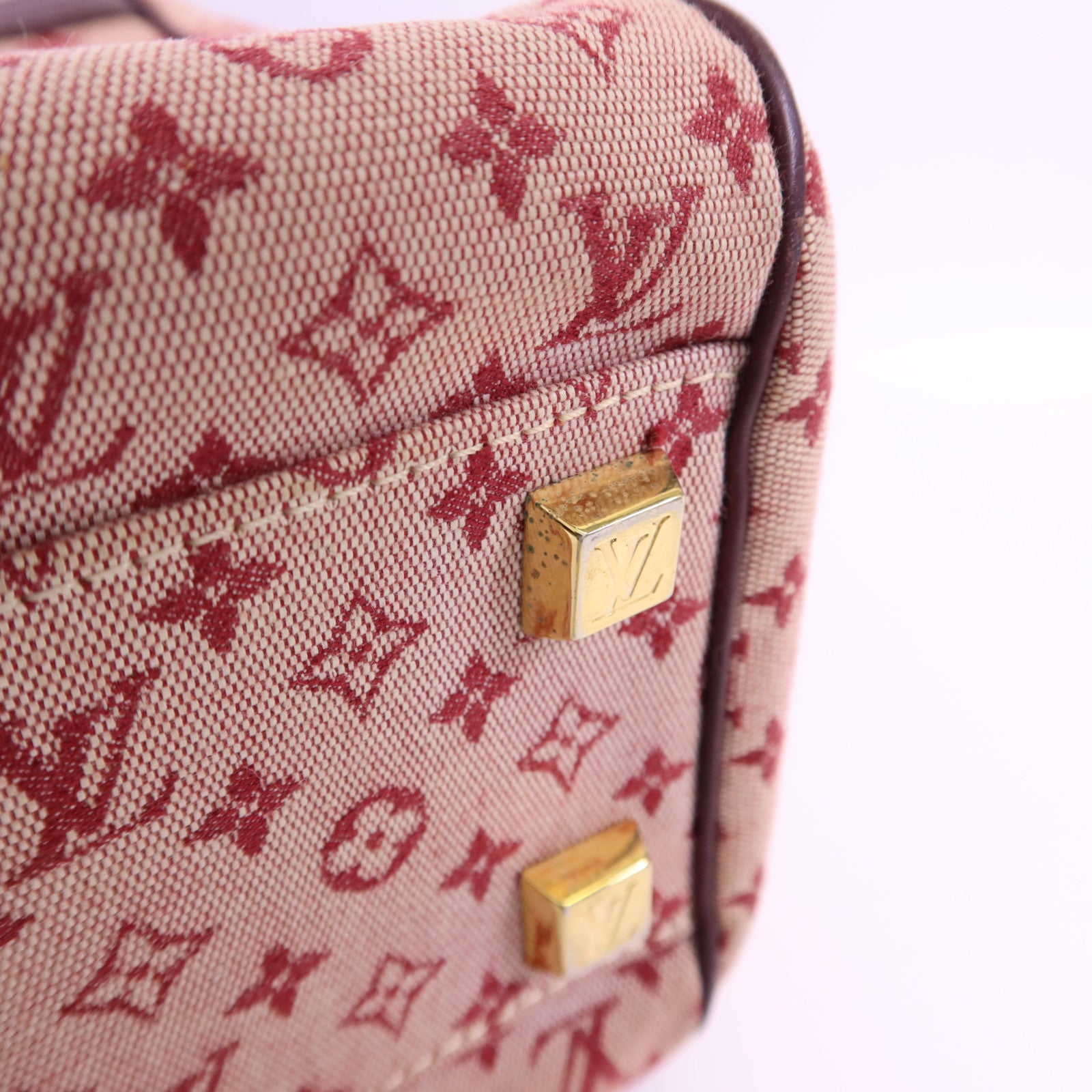 LOUIS VUITTON Monogram Mini Josephine PM金扣手挽袋