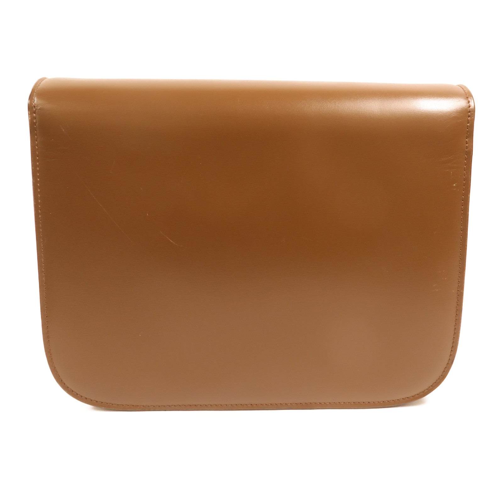 CELINE 牛皮皮革Classic Box Medium金扣肩背袋