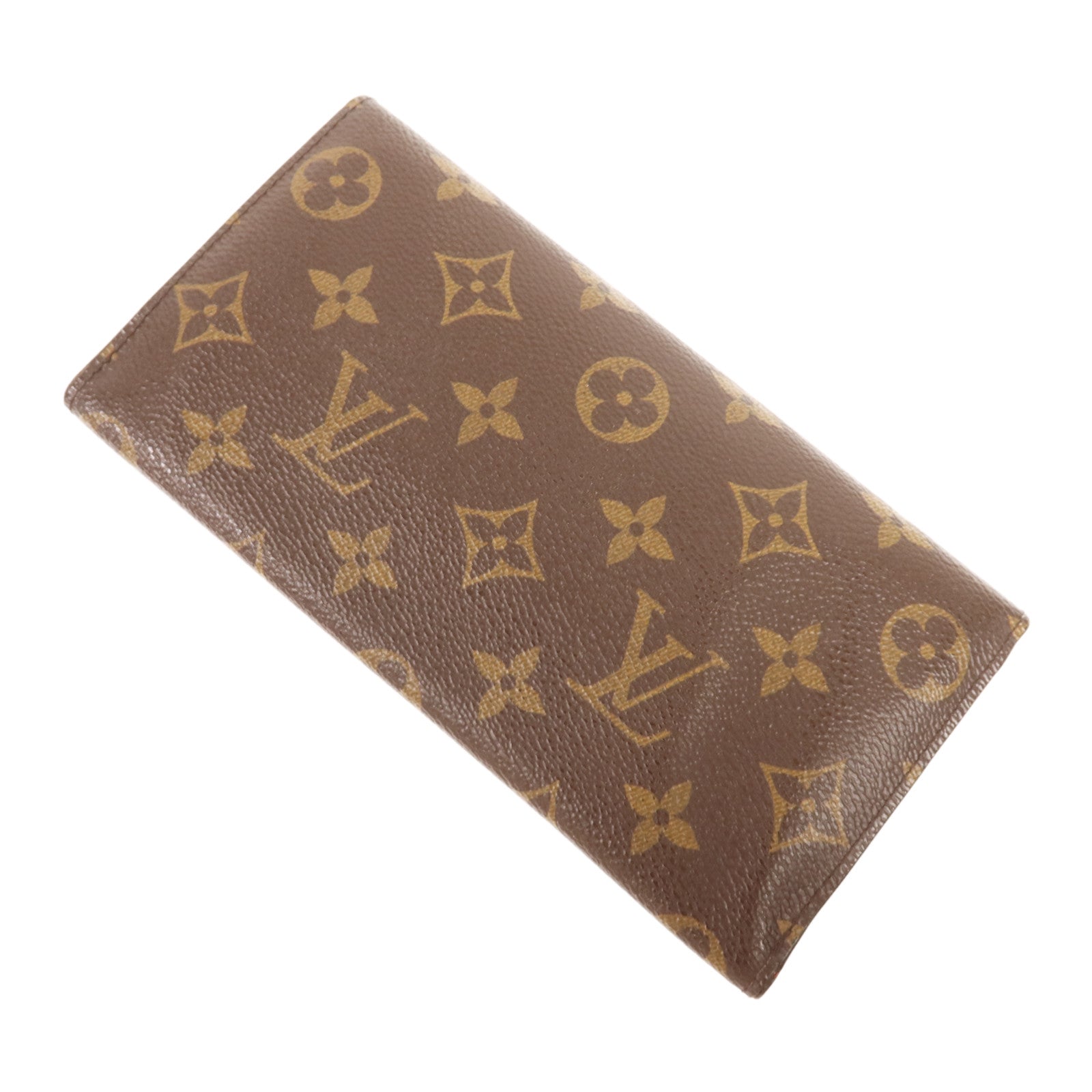 LOUIS VUITTON Monogram Long Wallet金扣長錢包