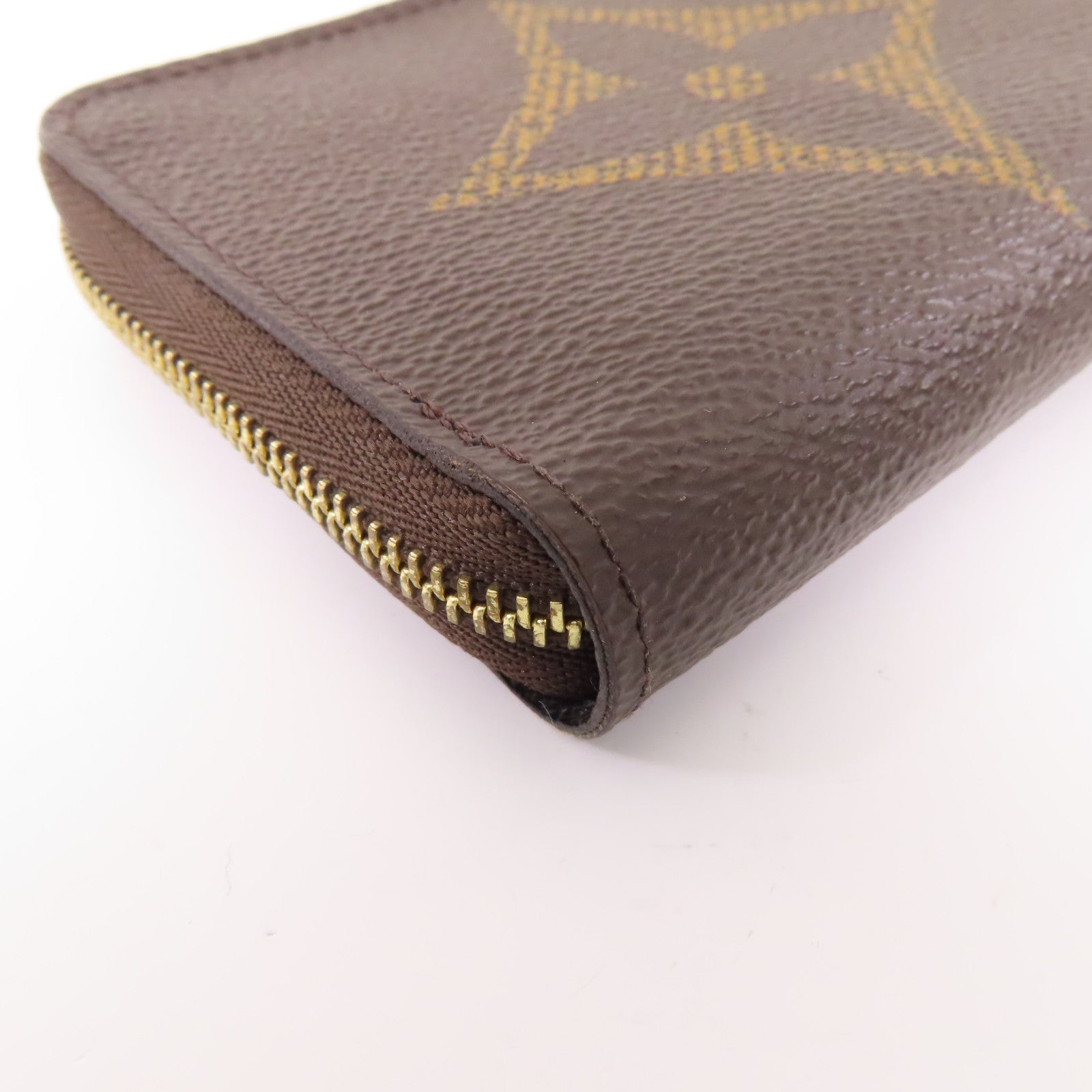 LOUIS VUITTON Monogram Giant Zippy Coin Purse金扣零錢包