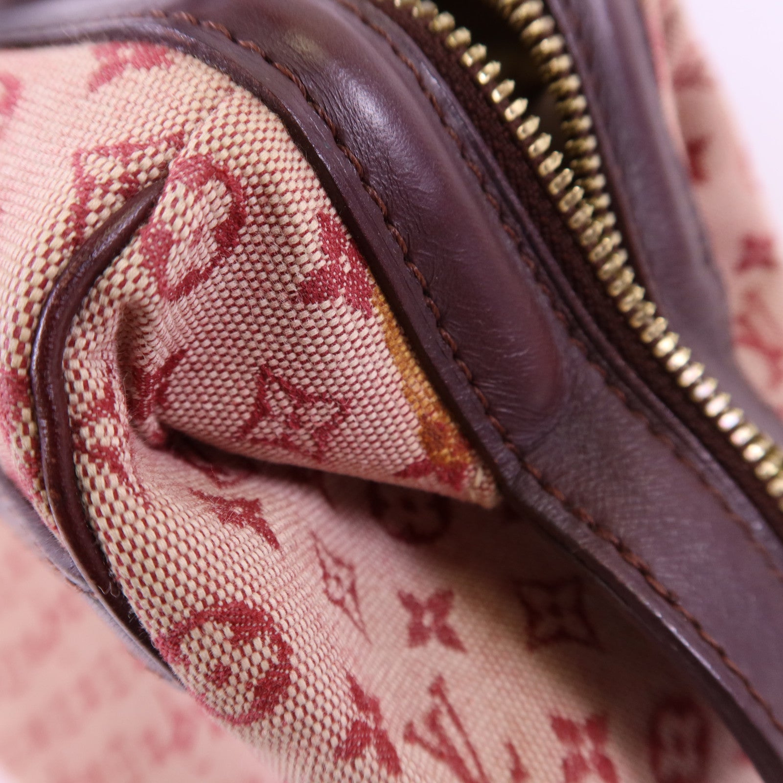 LOUIS VUITTON Monogram Mini Josephine PM金扣手挽袋