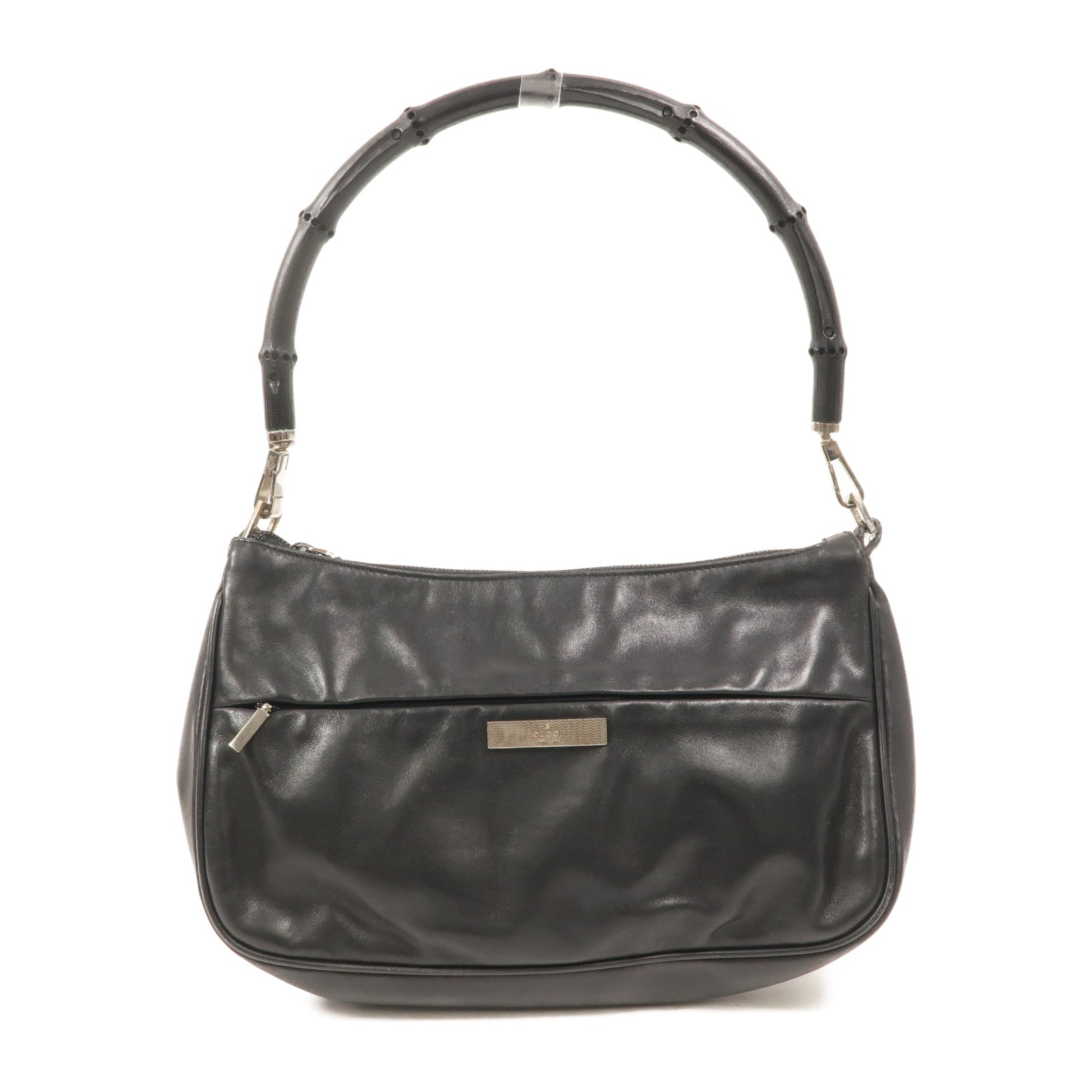 GUCCI 牛皮皮革Bamboo Hand Bag手挽袋